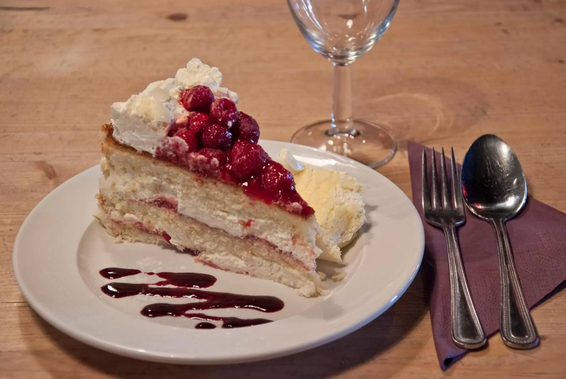 Food close-up in Tricky's Hotel