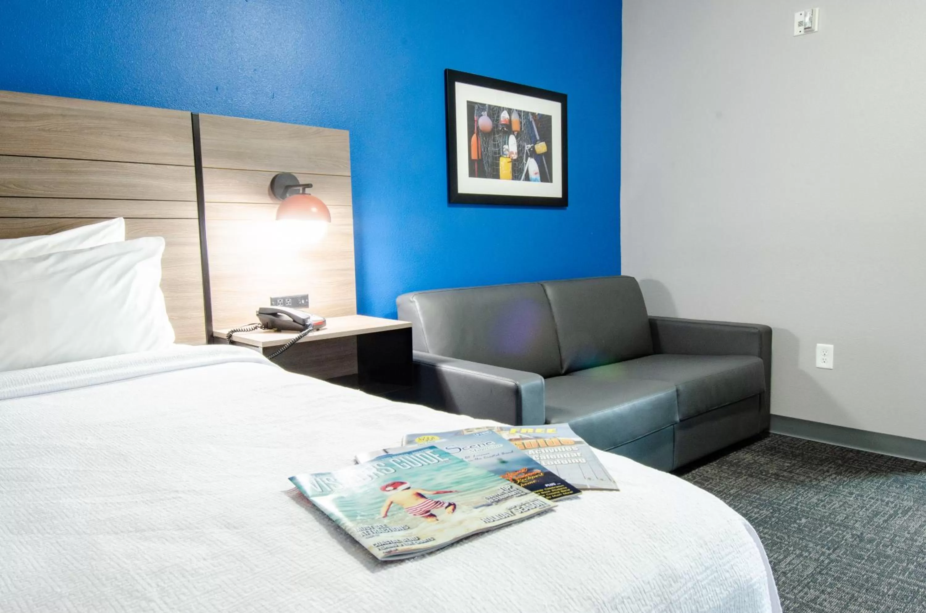 Seating area, Bed in Hotel Lydia