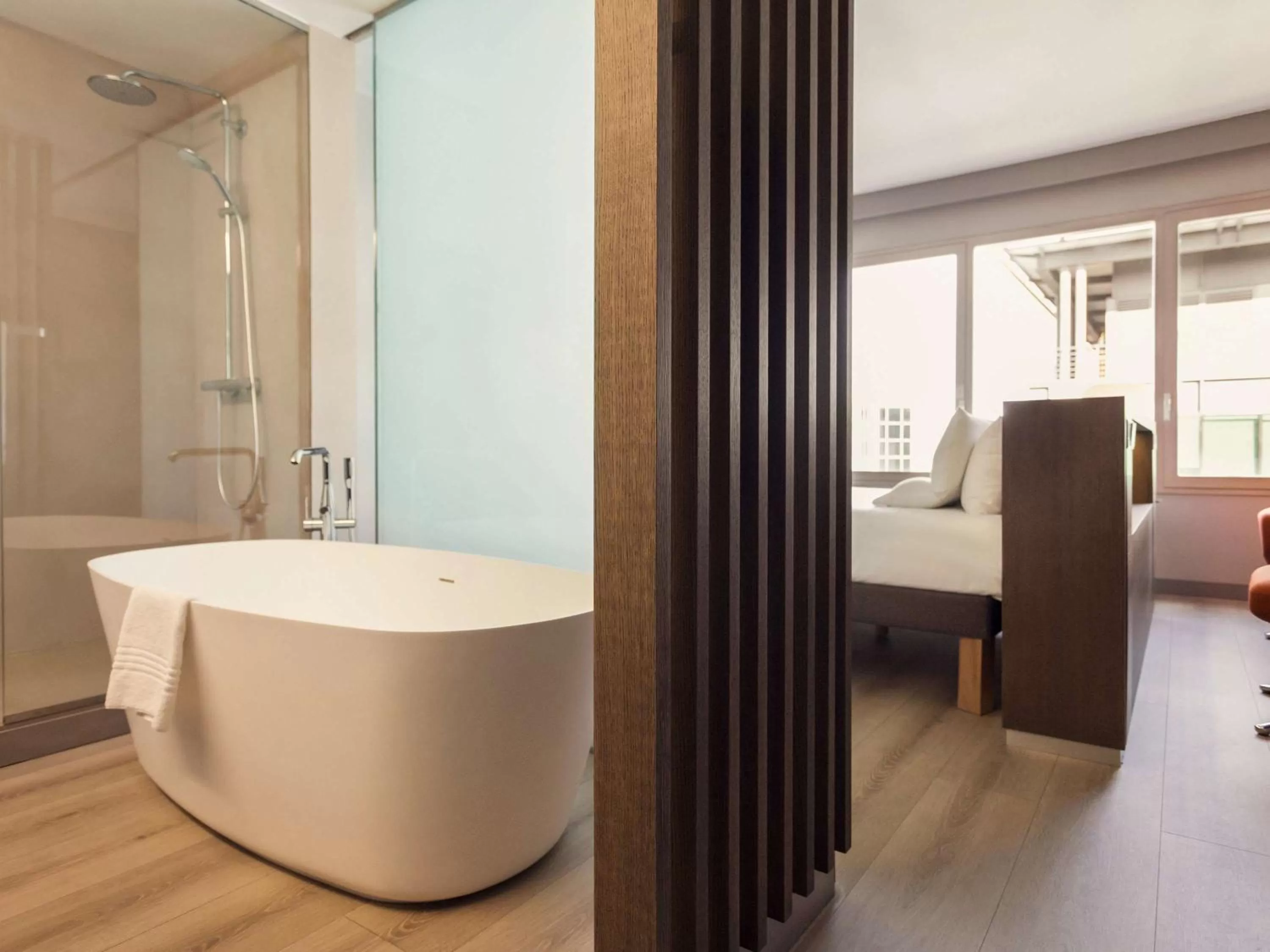 Bathroom in Novotel Campo De Las Naciones