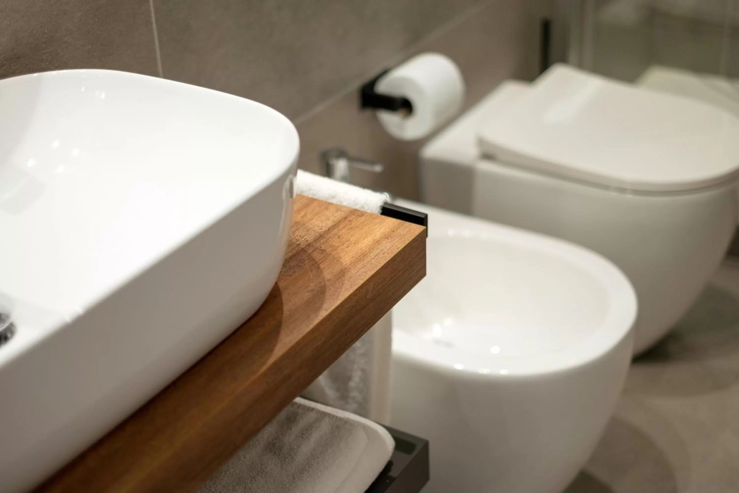 Bathroom in Mori's b&b