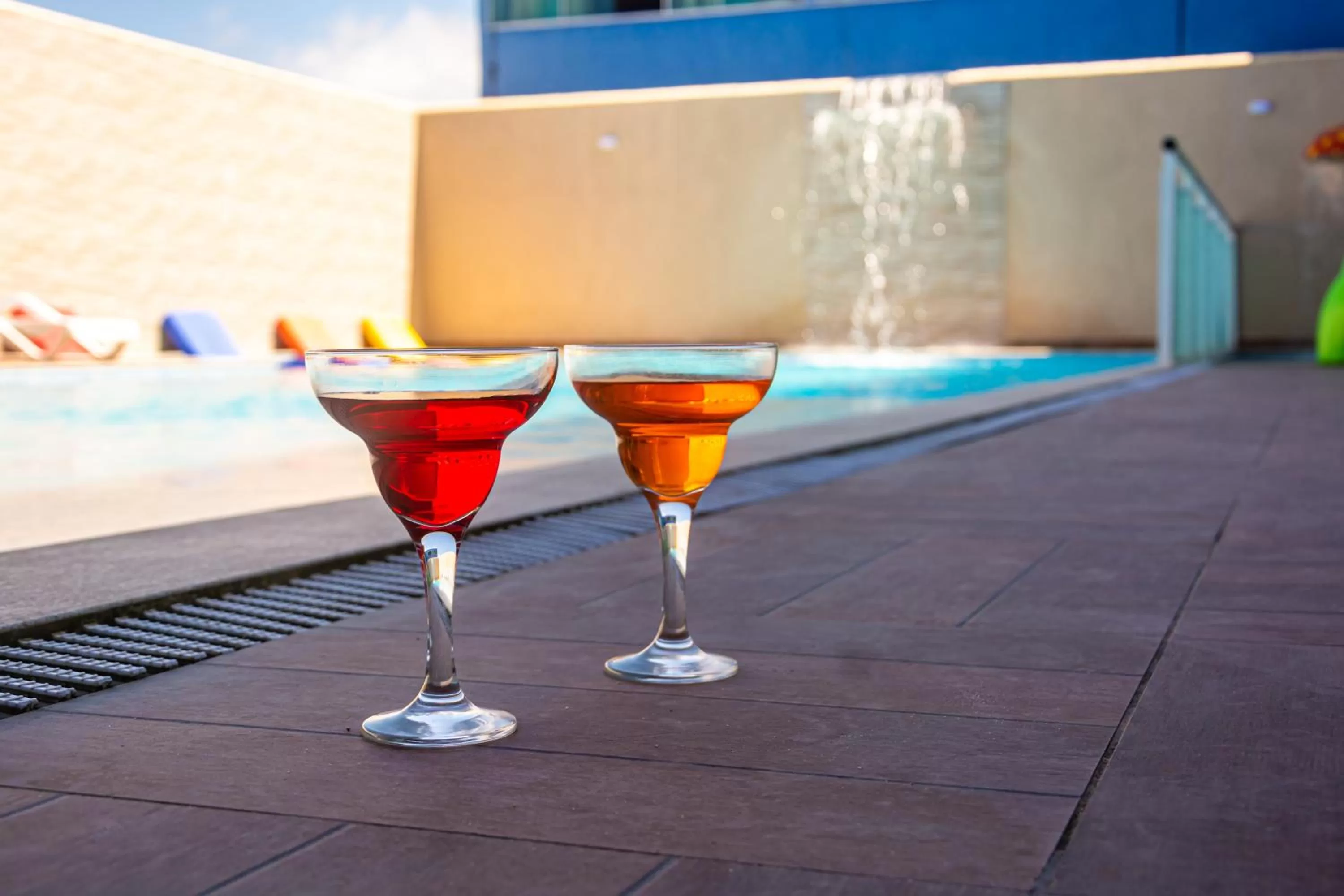 Swimming pool in Pousada Laguna Hotel