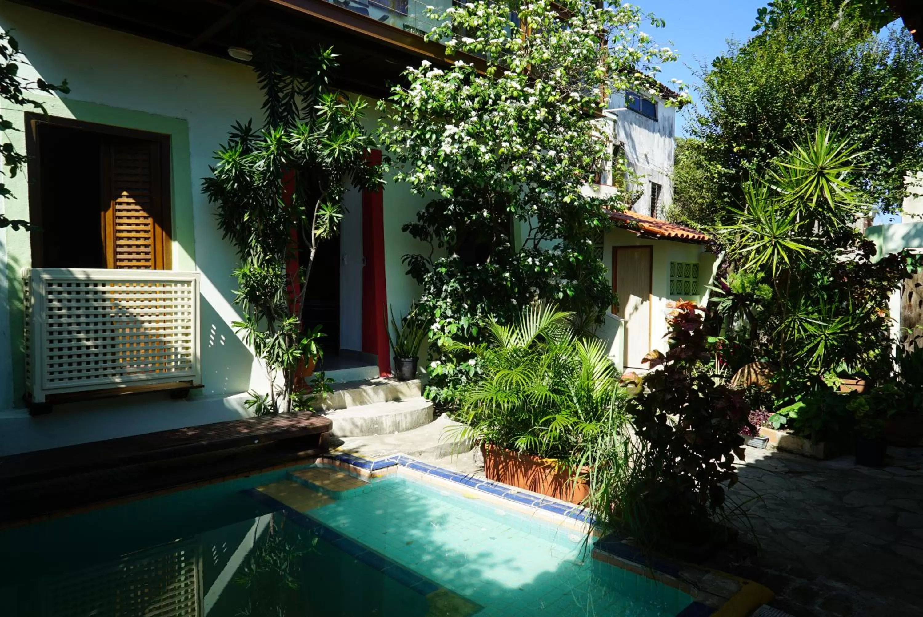 Garden in Pousada Irradiante