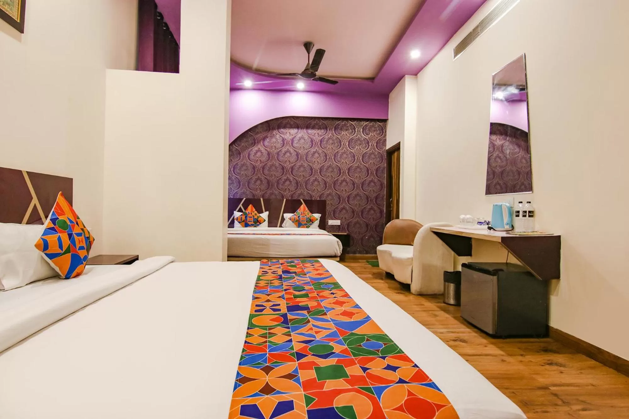 Bed in FabHotel Sallow Grand