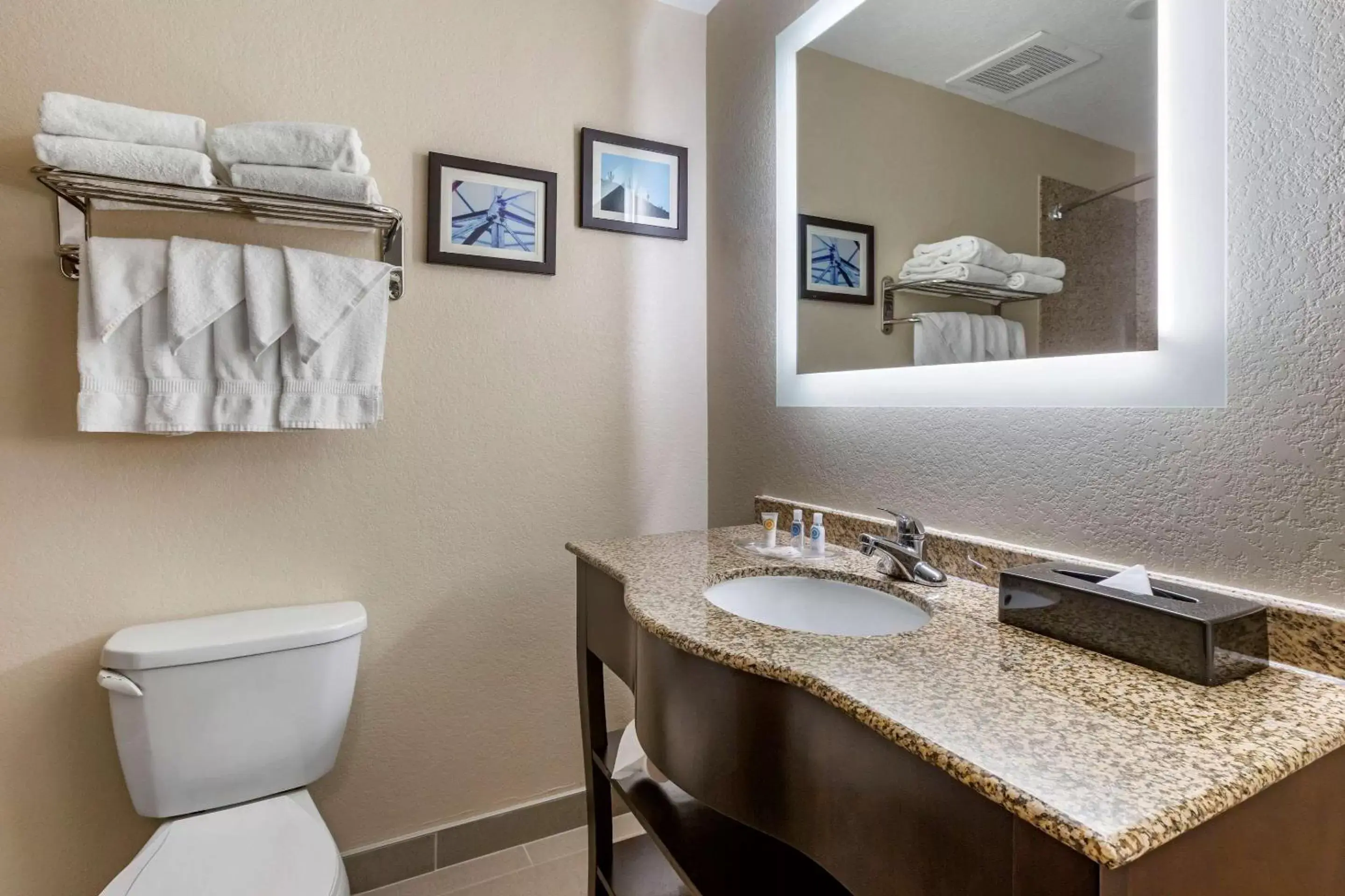 Queen Suite with Two Queen Beds and Sofa - Non-Smoking in Comfort Suites Phoenix Airport Queen Suite with Two Queen Beds and Sofa - Non-Smoking in Comfort Suites Phoenix Airport