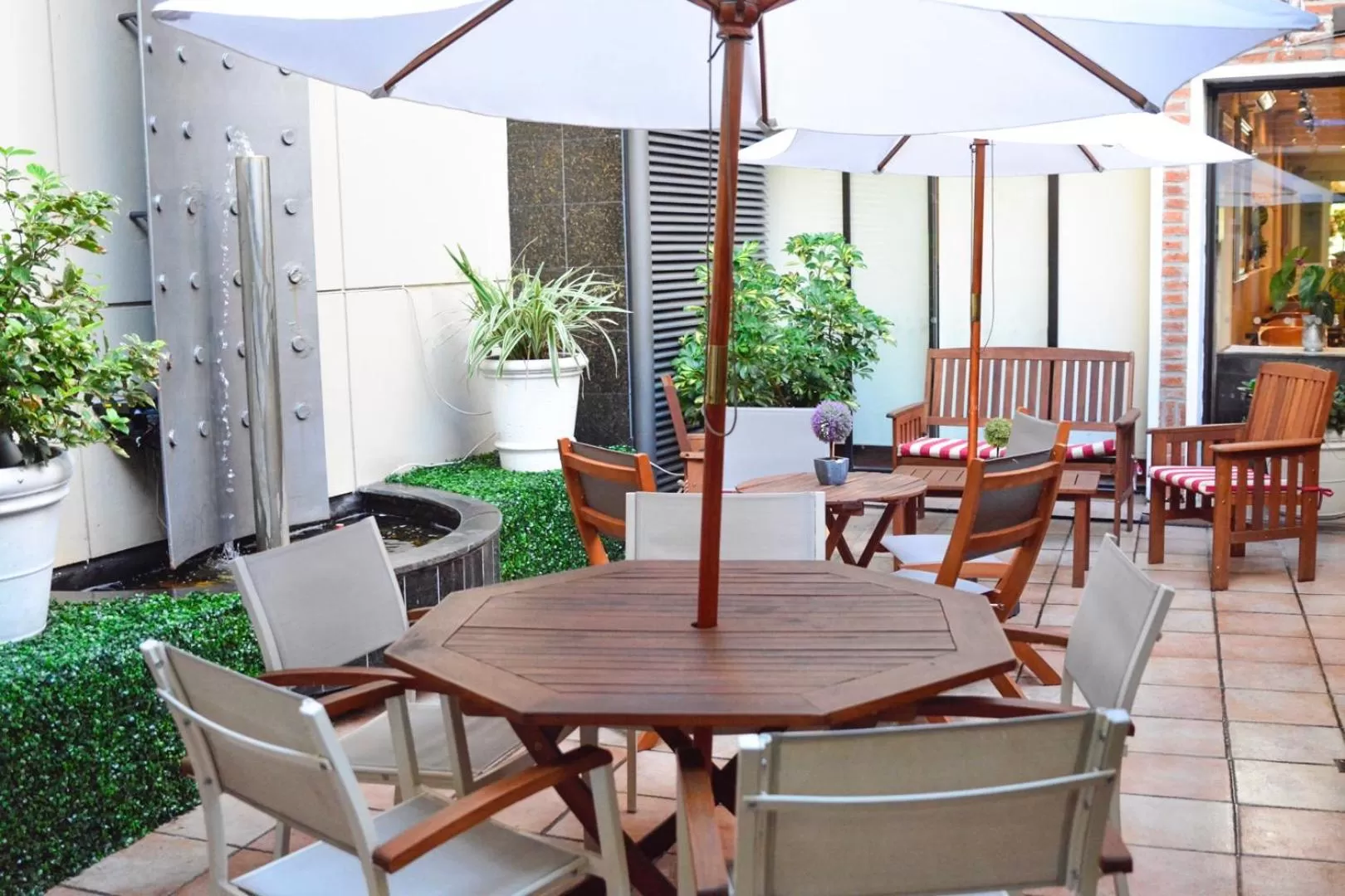 Garden in Pocitos Plaza Hotel