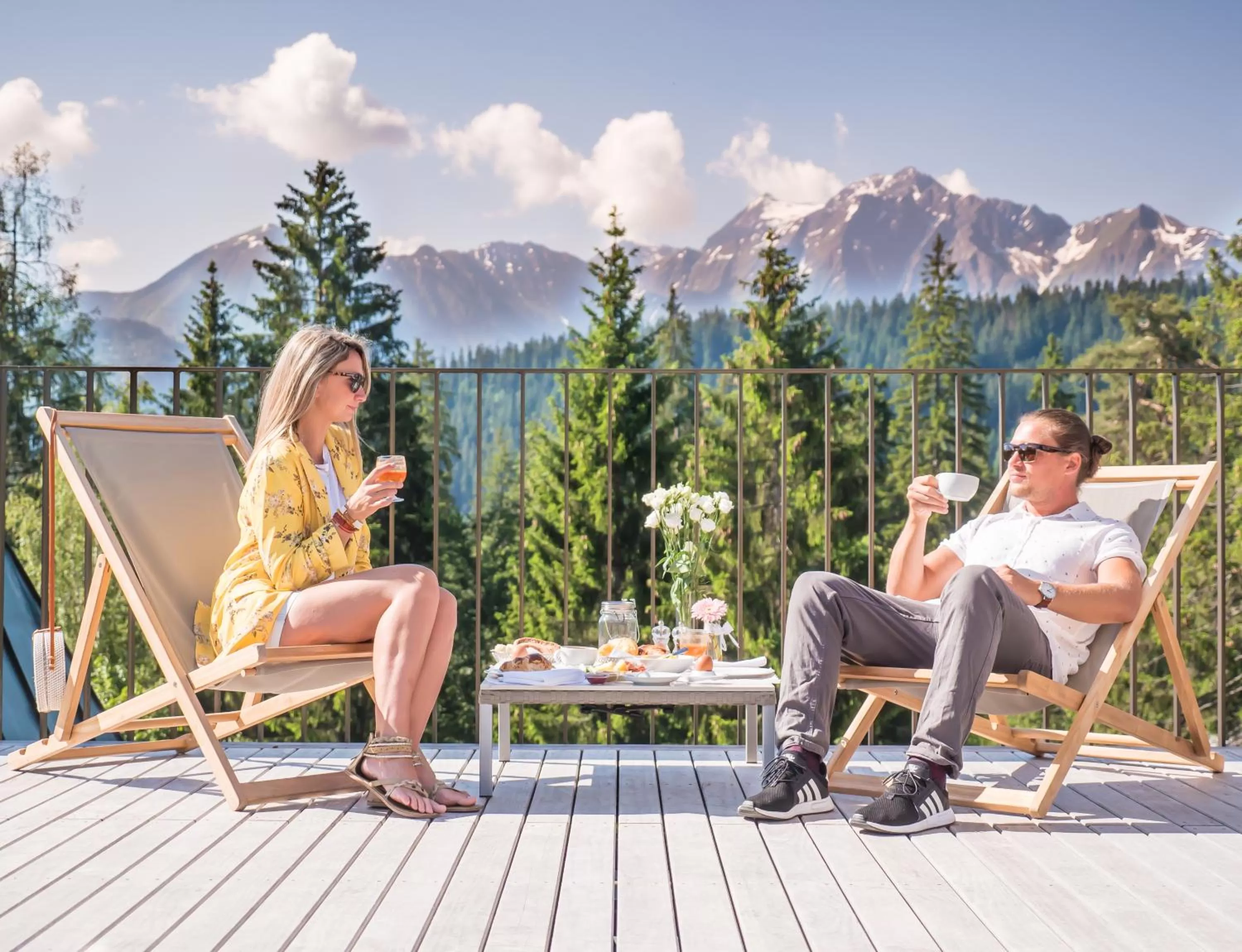 Summer in Romantik Hotel Schweizerhof & Spa Flims