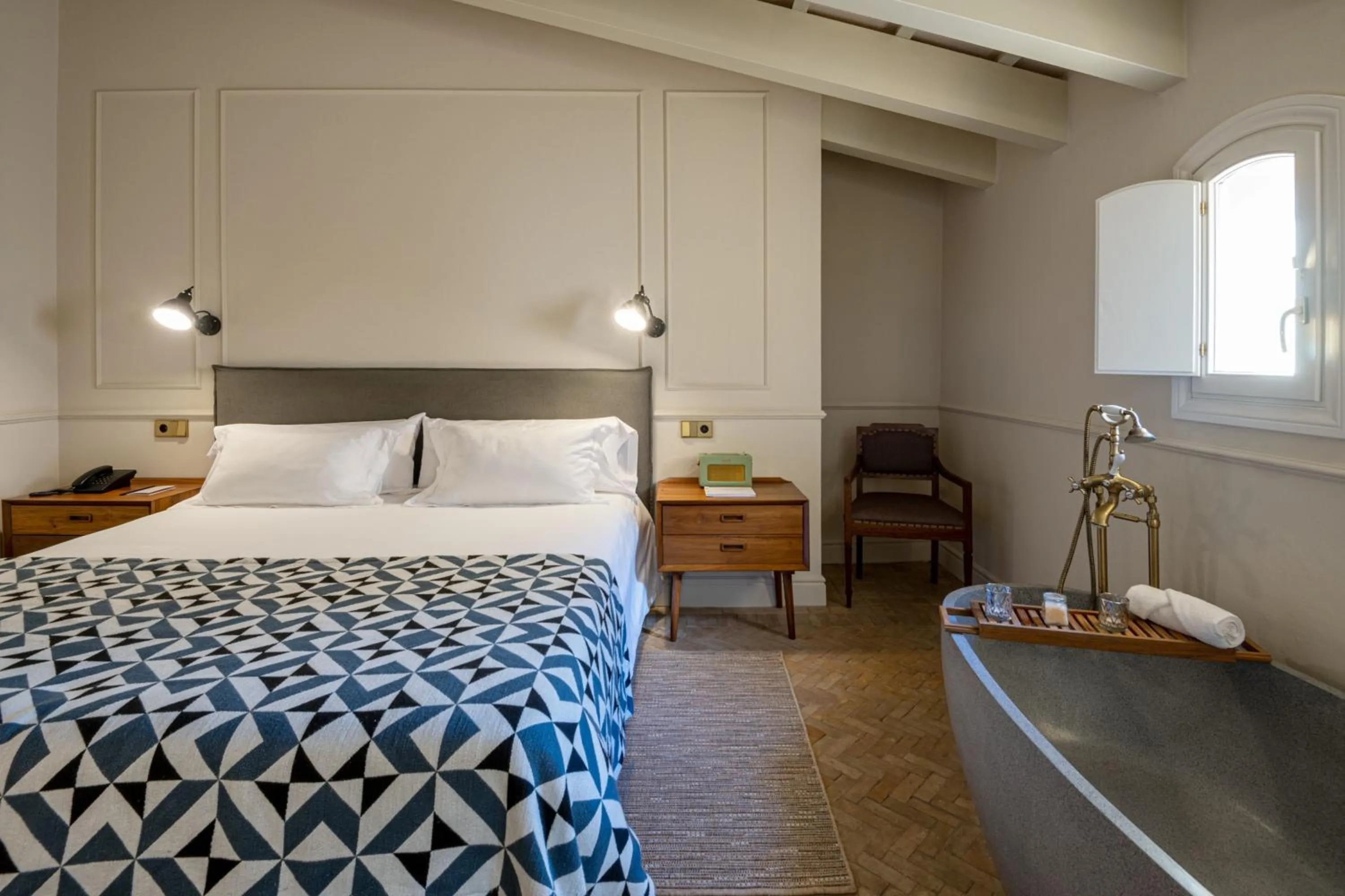 Bed in Hotel Boutique Can Sastre