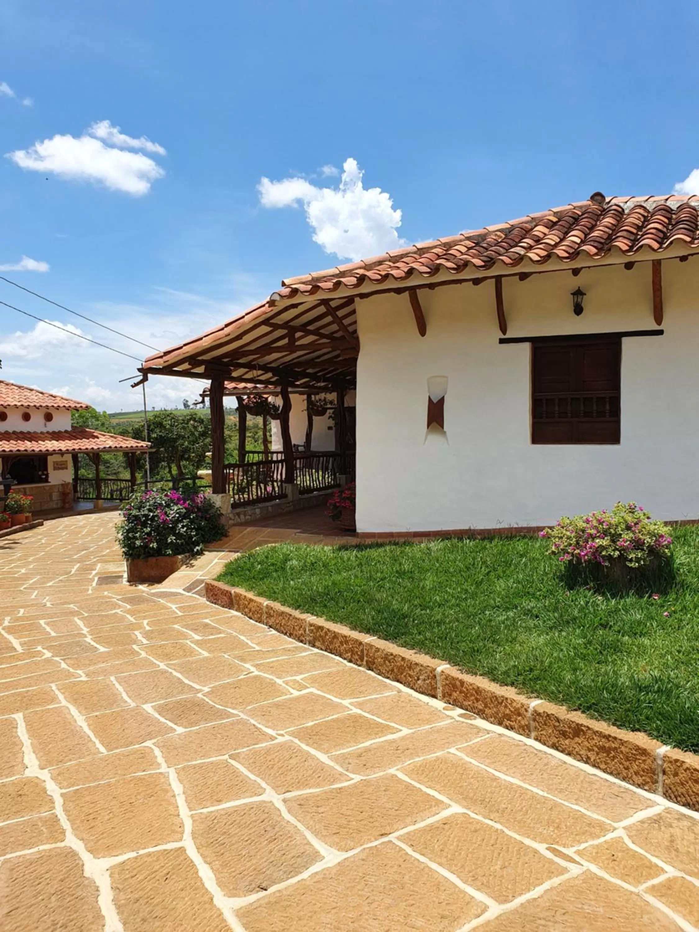 Property building in Hotel Campestre Ataraxia Barichara