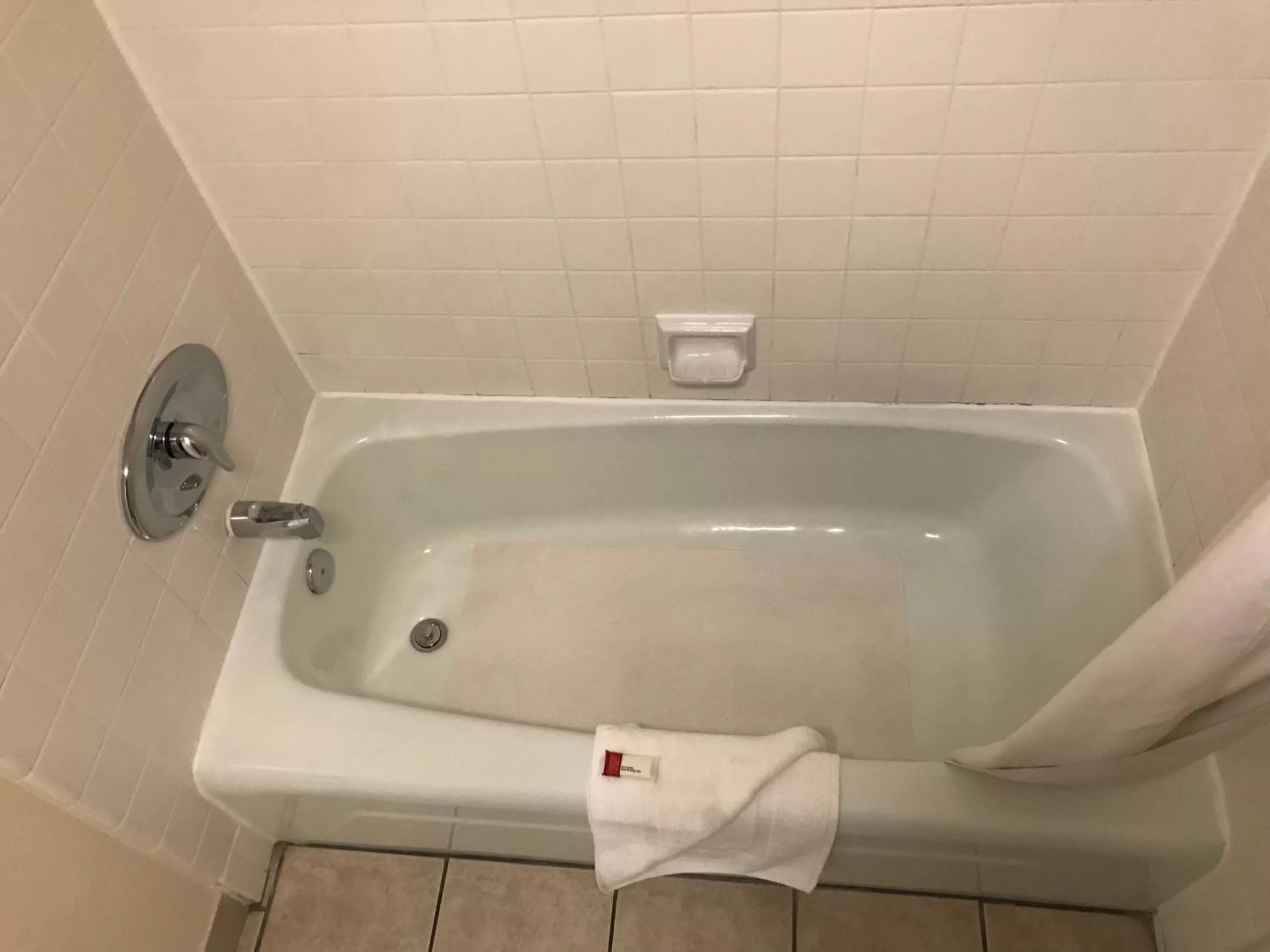 Bathroom in Days Inn by Wyndham San Jose Convention Center