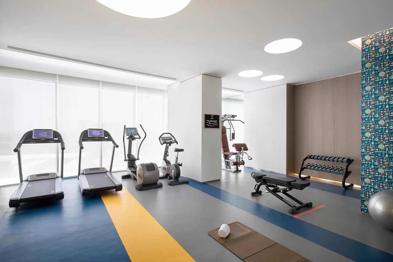 Fitness centre/facilities in Le Meridien Riyadh