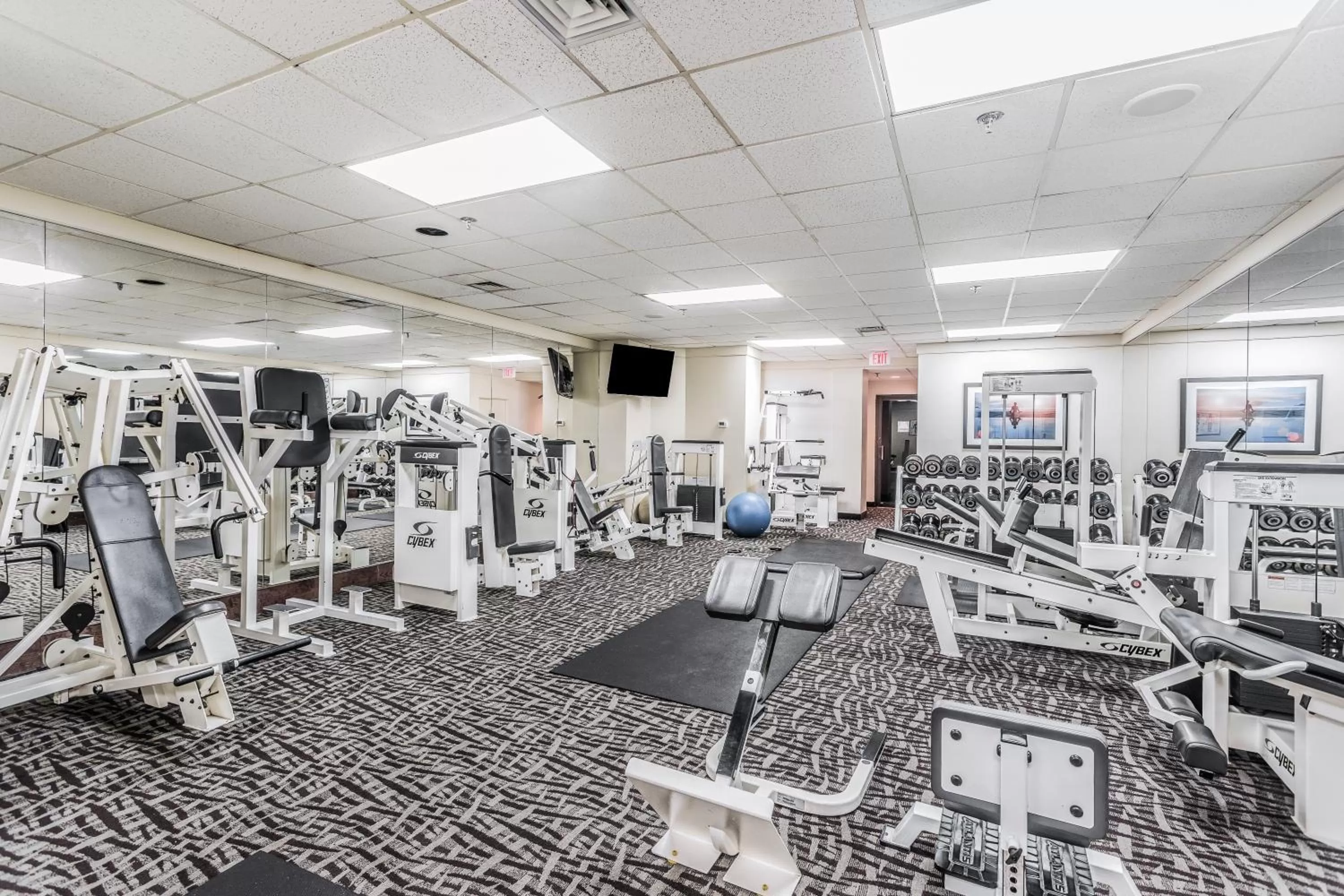 Fitness centre/facilities in Beach Quarters Resort
