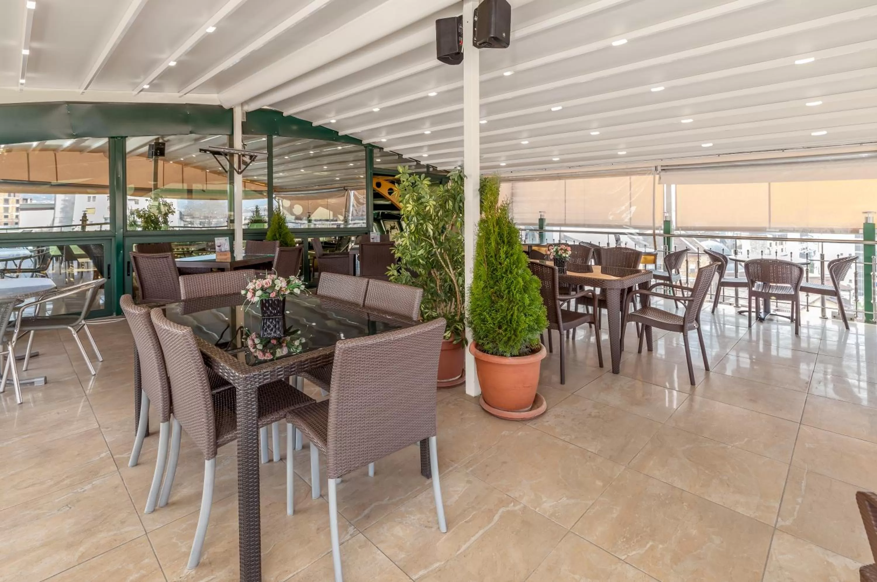 Balcony/Terrace in Hotel Green Center Gili