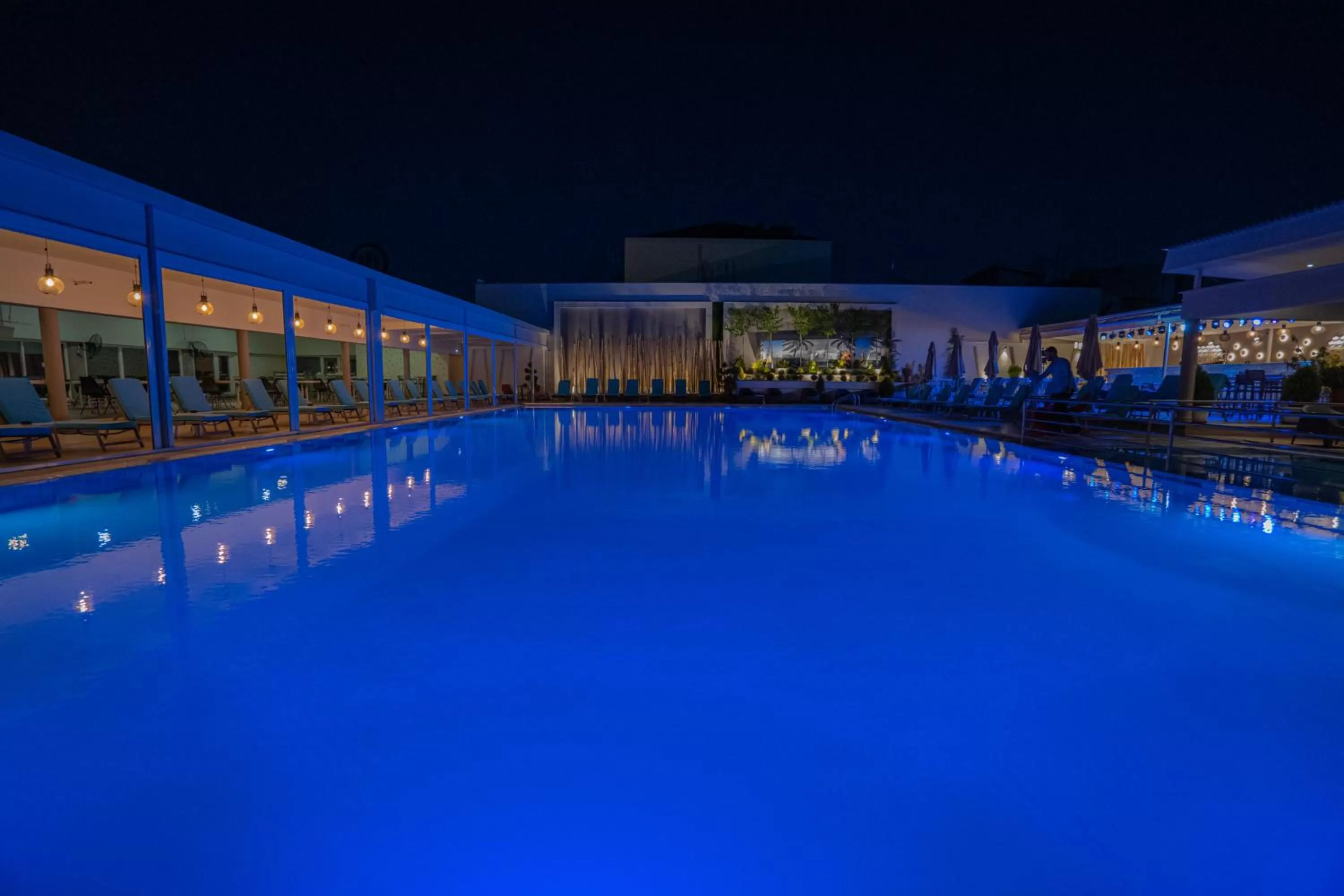 Swimming pool in Pantelidis Hotel & Spa