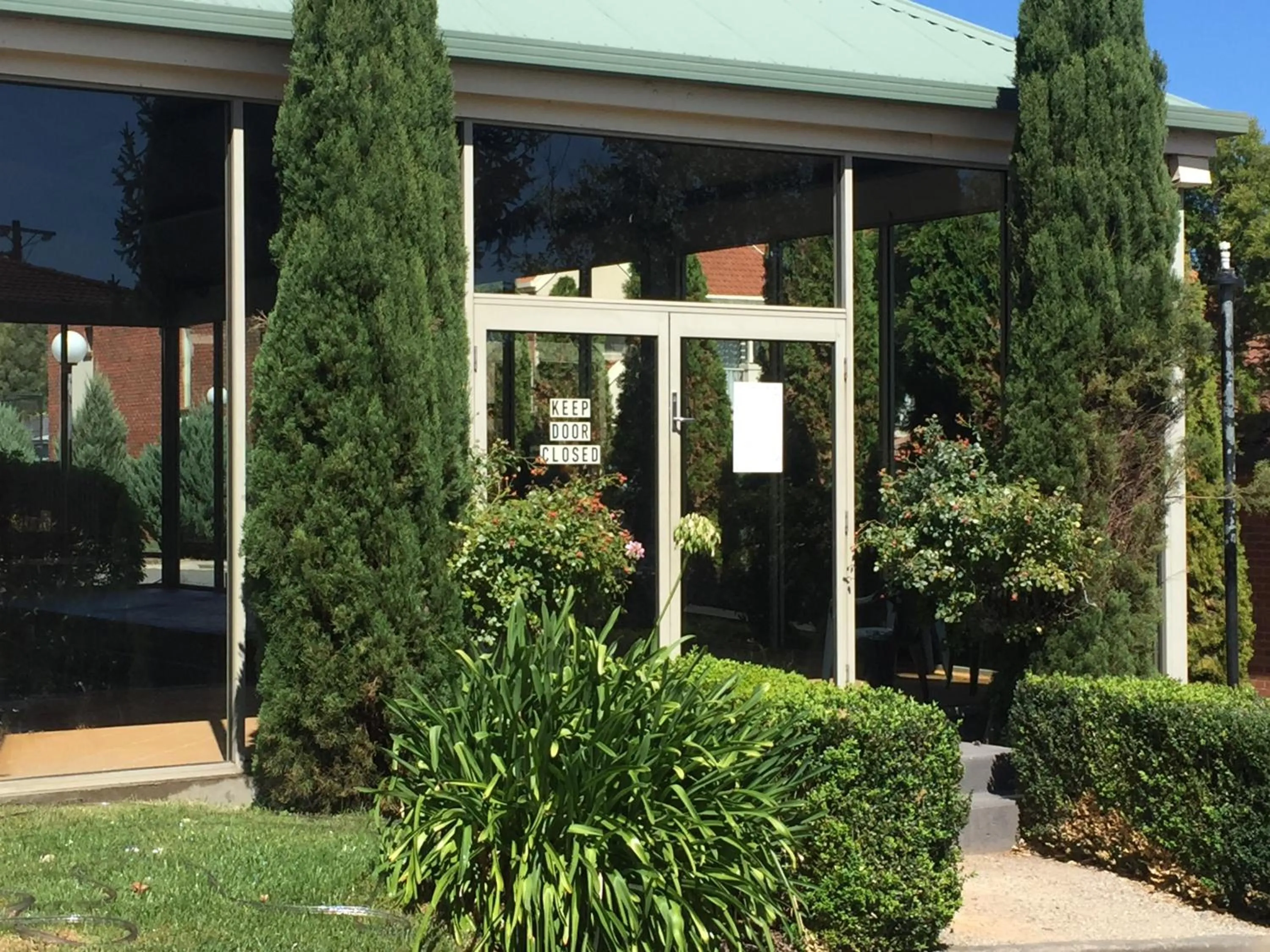 Garden in Ballarat Colonial Motor Inn