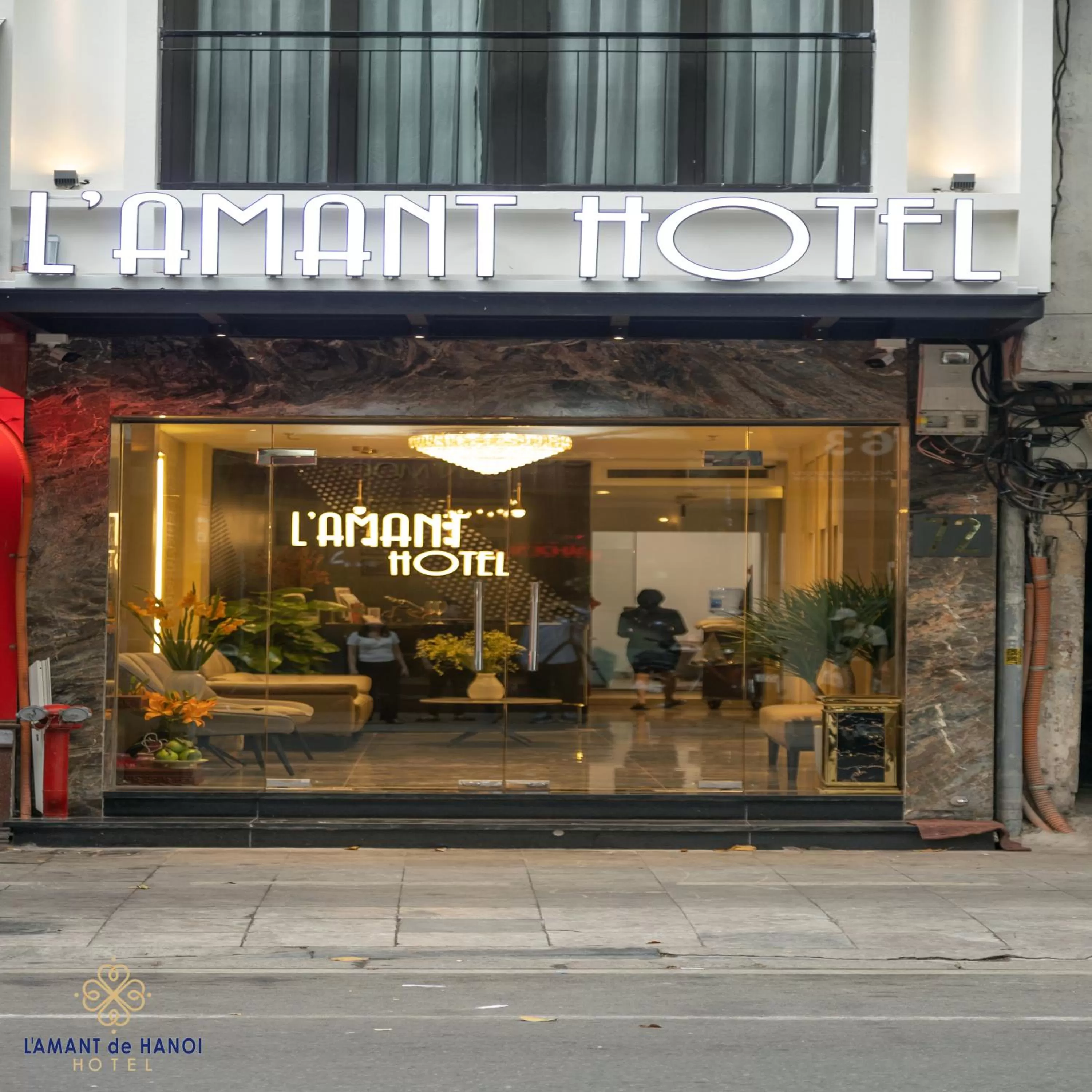 Property building in L'amant de Hanoi Hotel - khách sạn Lamant de Hà Nội