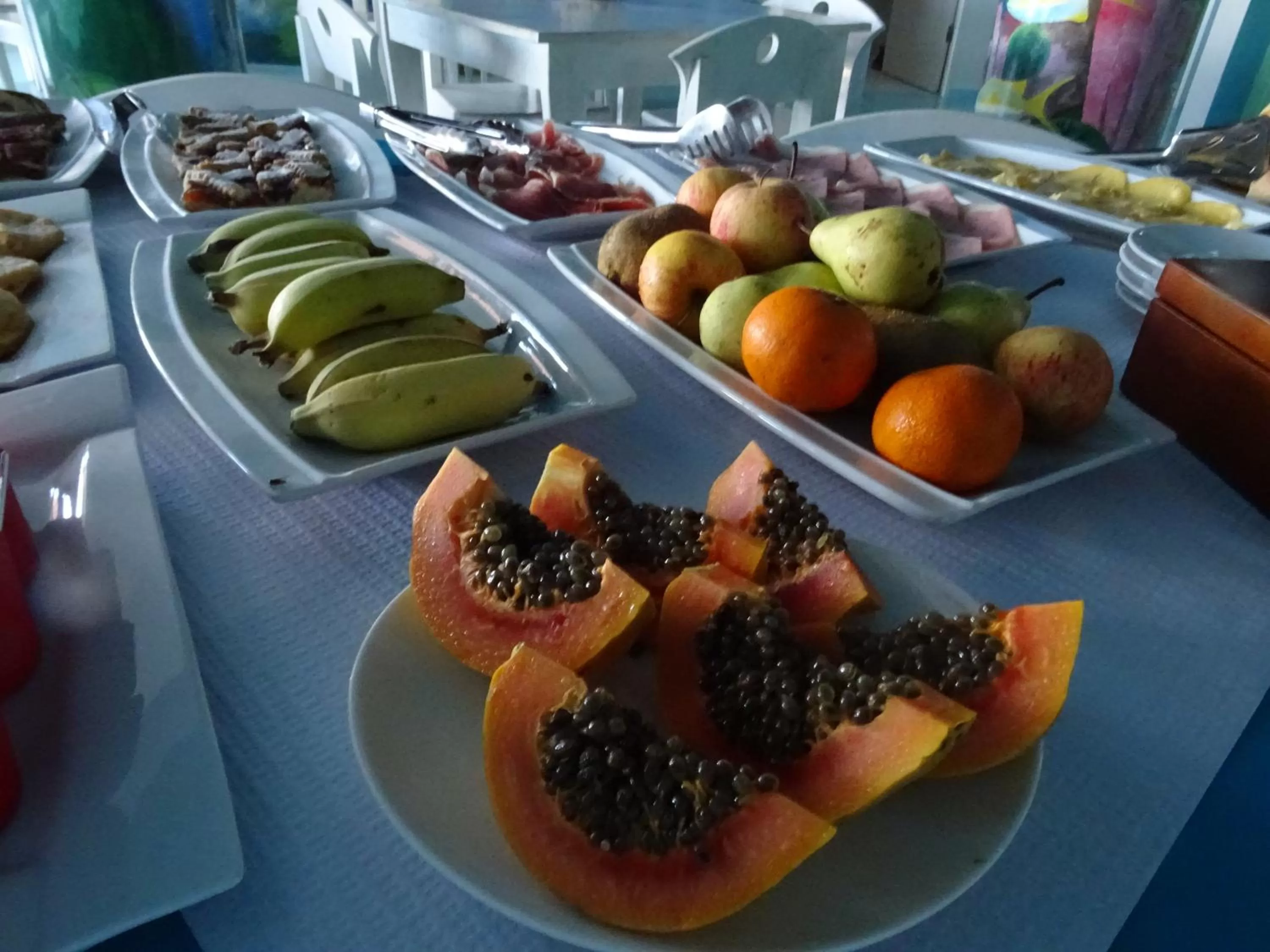 Buffet breakfast, Food in Pensaò Big Game Maio