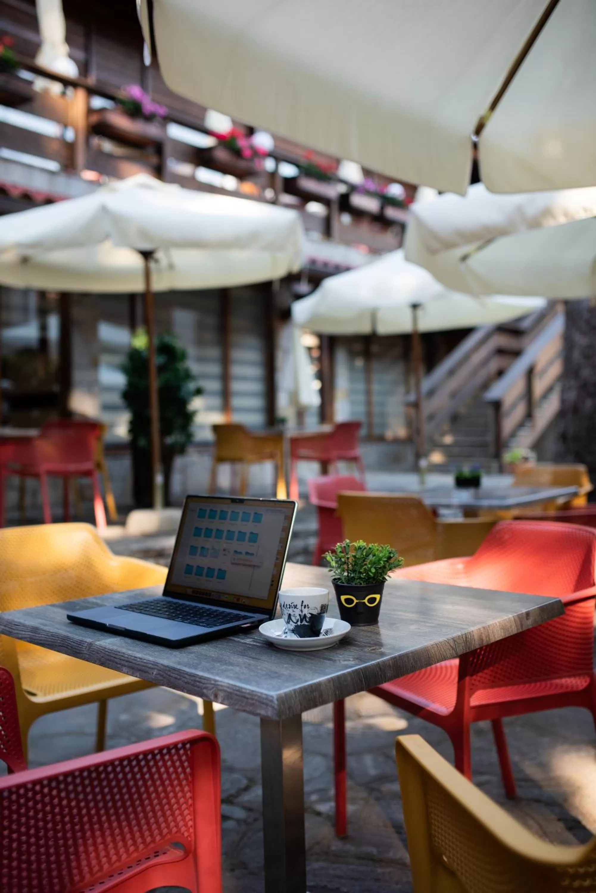 Restaurant/places to eat in Hotel Pirin