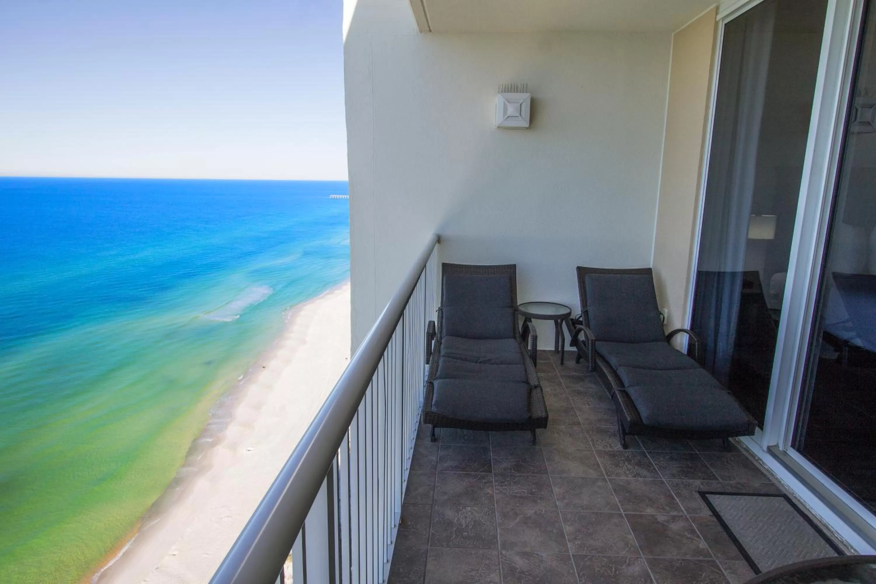 Patio, Balcony/Terrace in Majestic Beach Resort, Panama City Beach, Fl