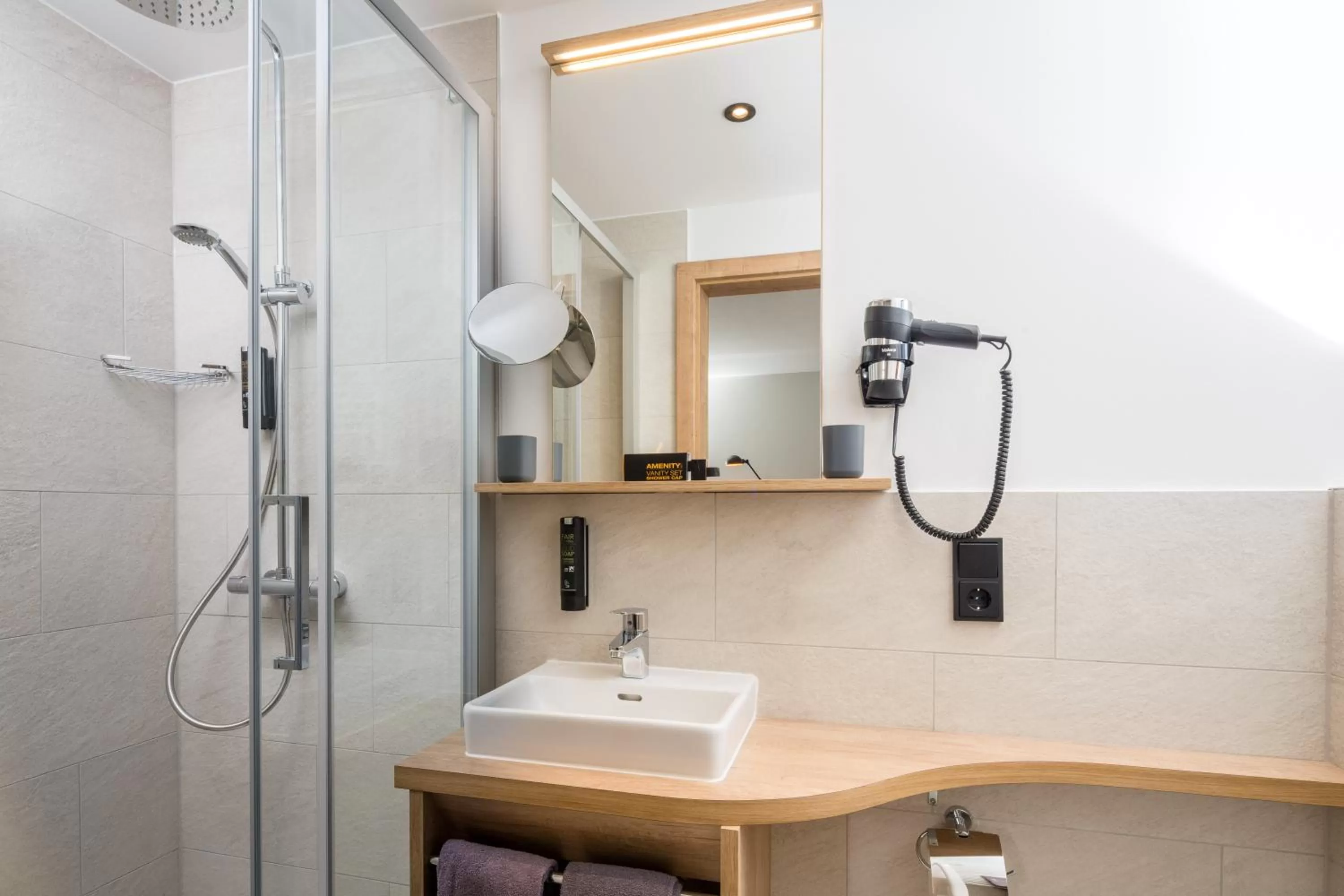 Bathroom in Hotel Bockelmann