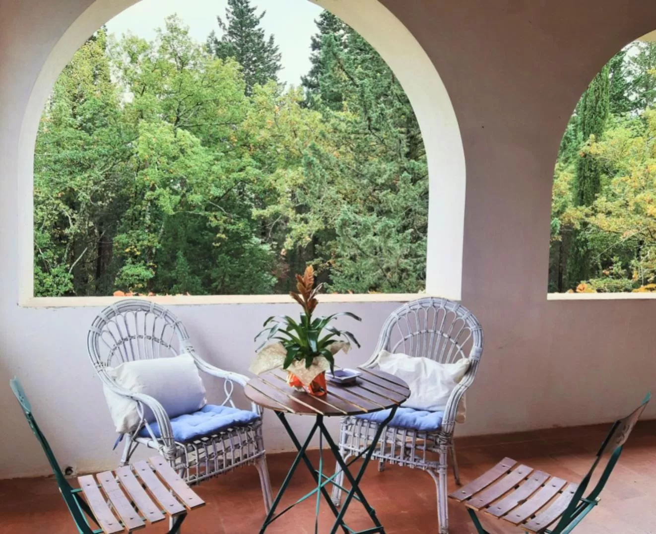 Balcony/Terrace in Villa Albertina