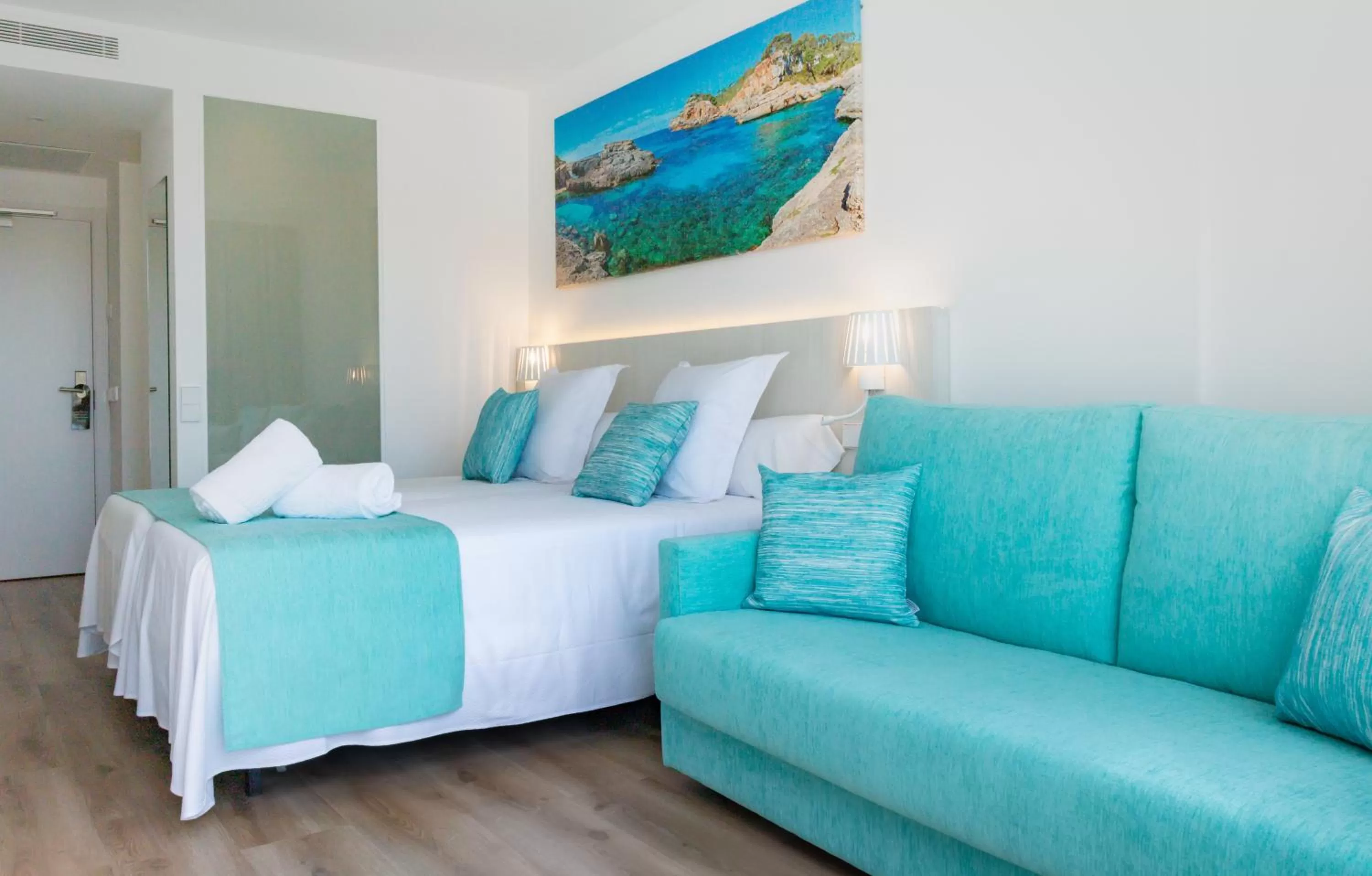 Bed in Valentin Park Club