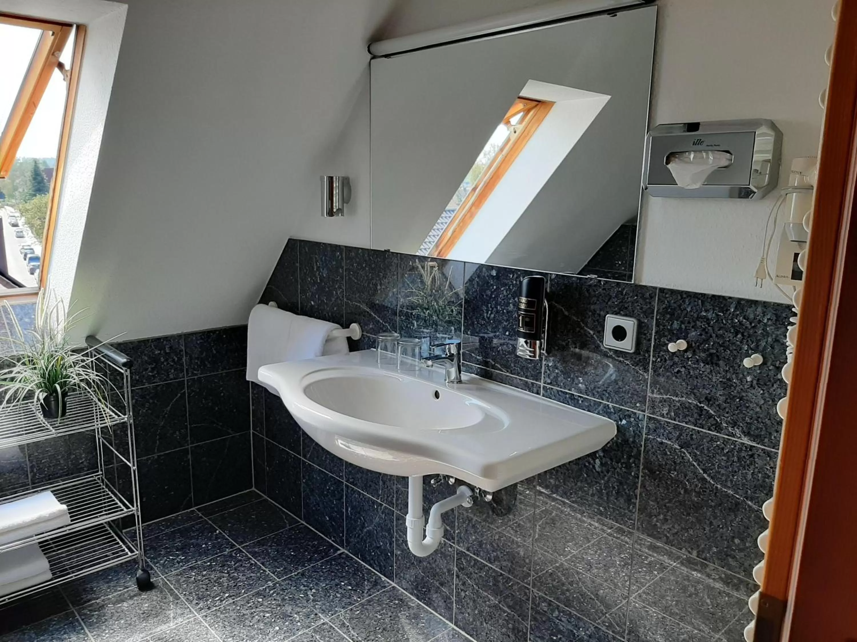 Bathroom in Hotel Daucher