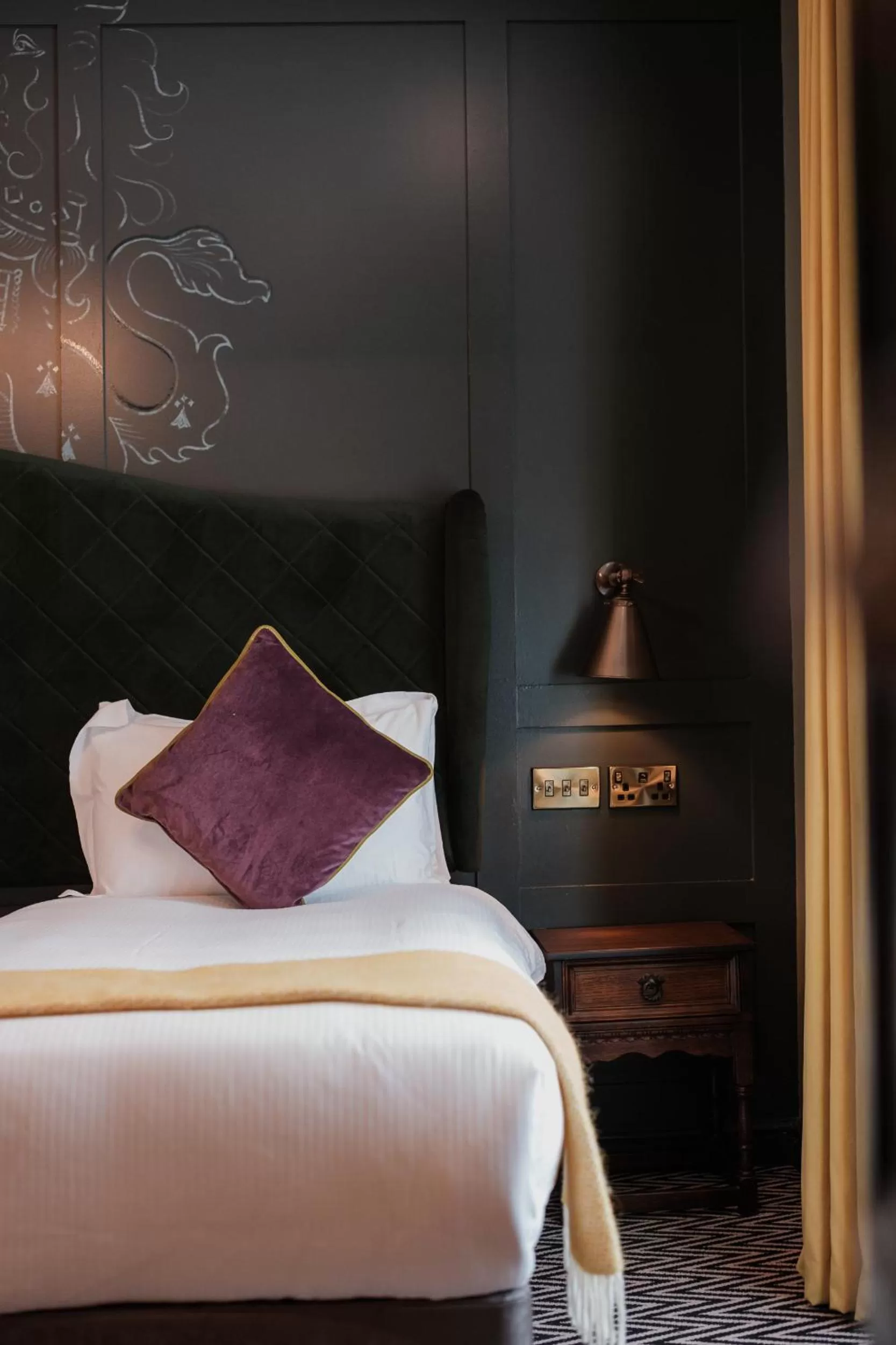 Bed in The Sanctuary House Hotel