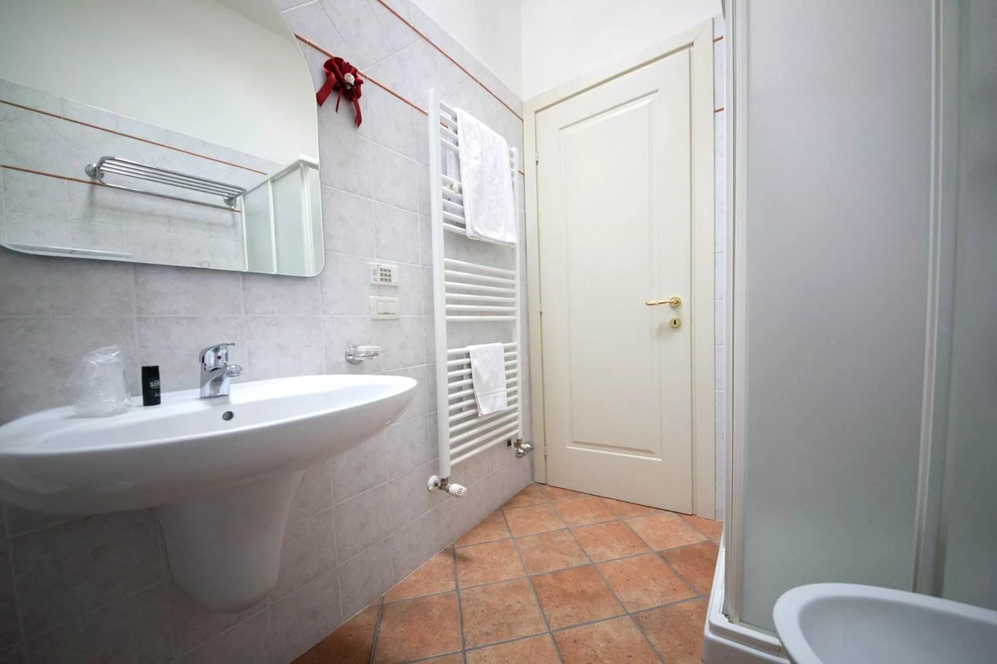 Bathroom in Locanda Ca’ Rossa