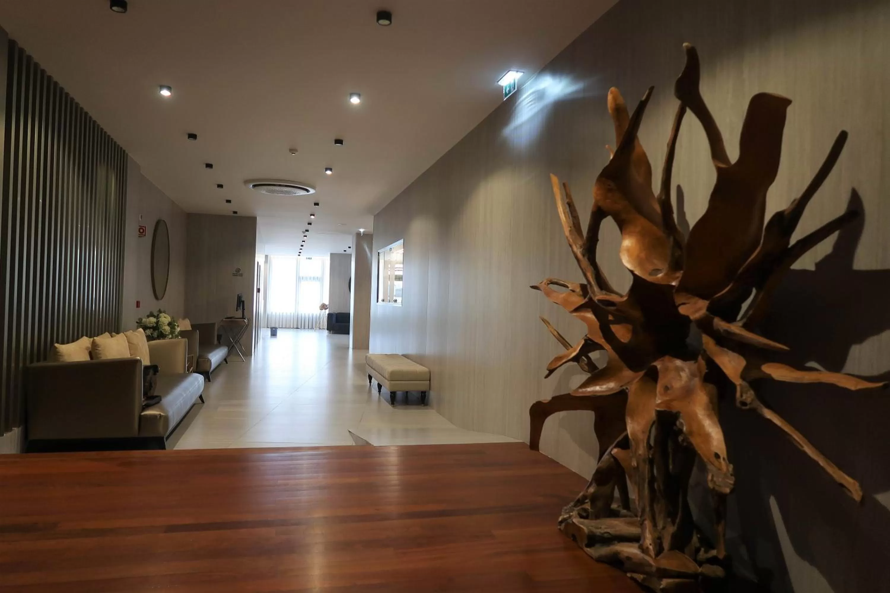 Lobby or reception in Hotel Cristal Setúbal