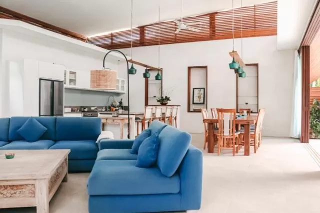 Living room in Villa Merdu Ubud