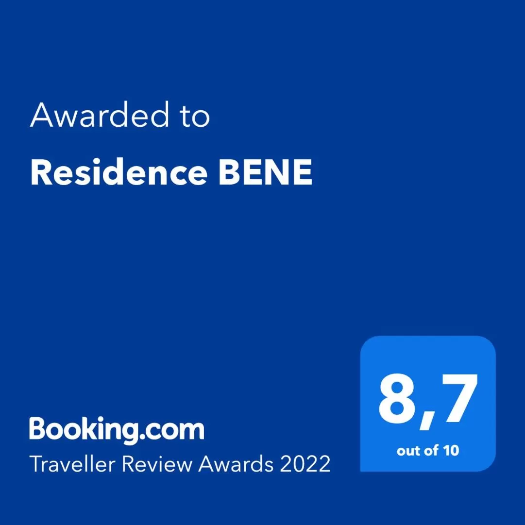 Certificate/Award in Residence BENE