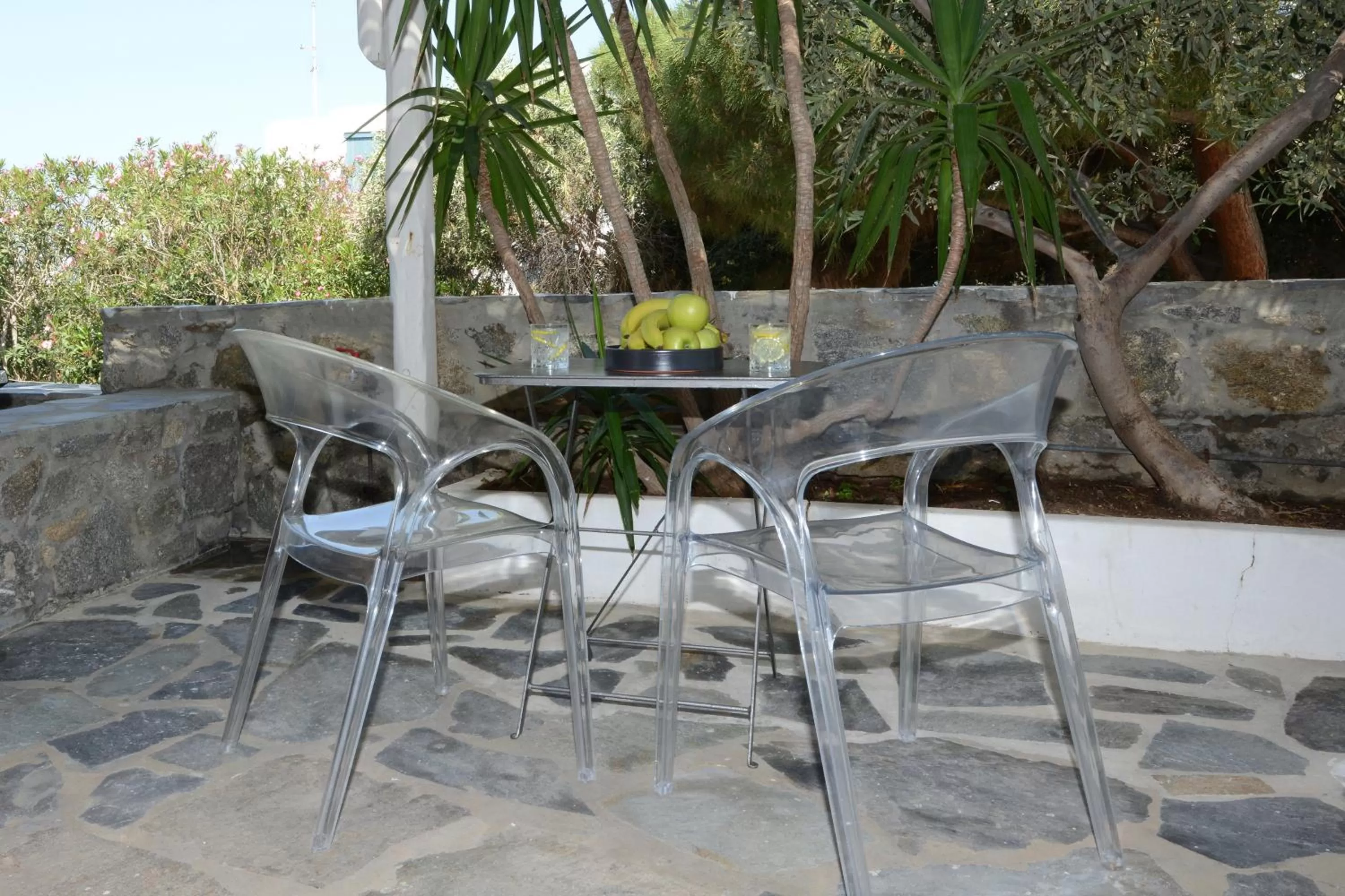 Garden view in Elena Hotel Mykonos