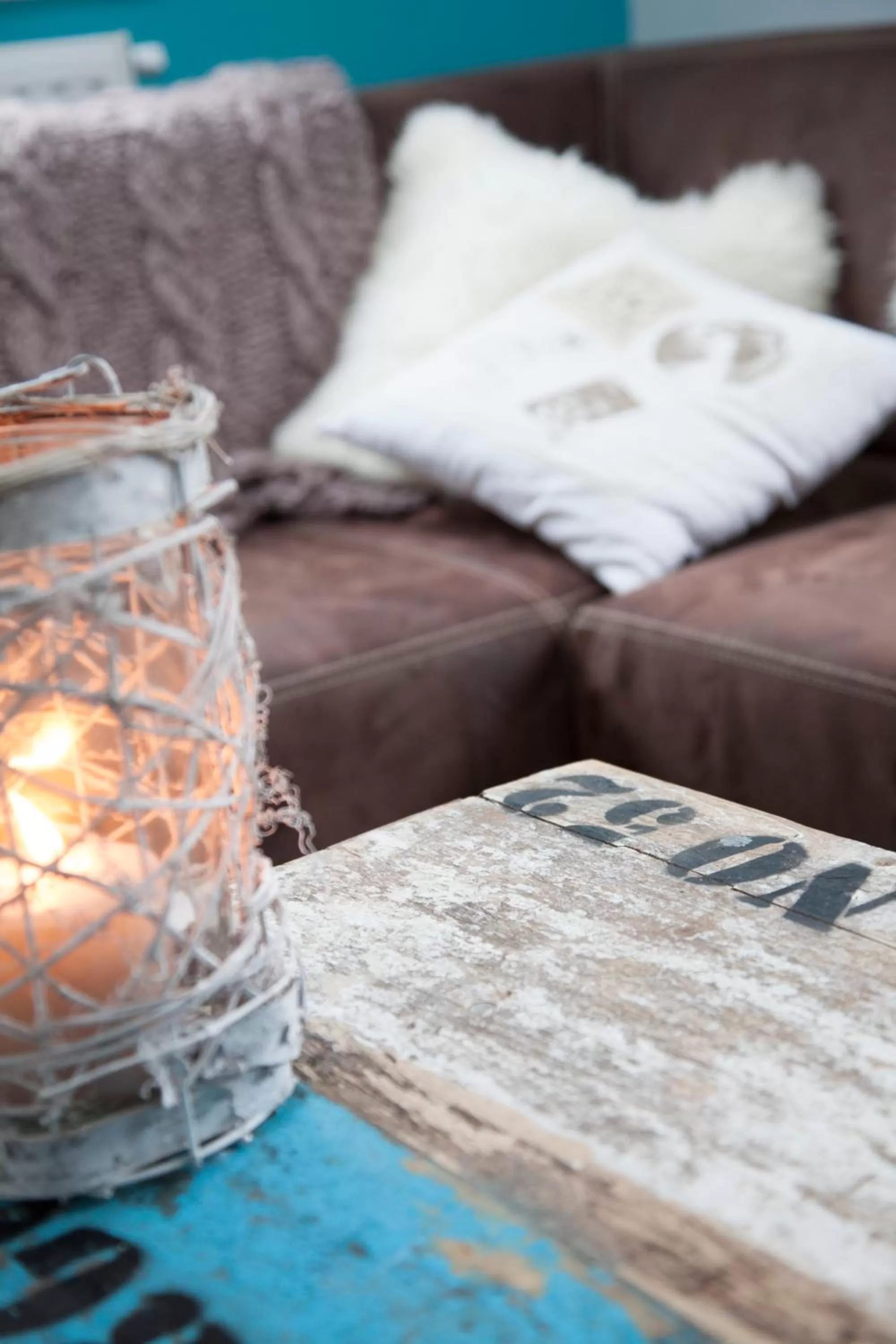 Decorative detail, Bed in B&B - Pension Perruque