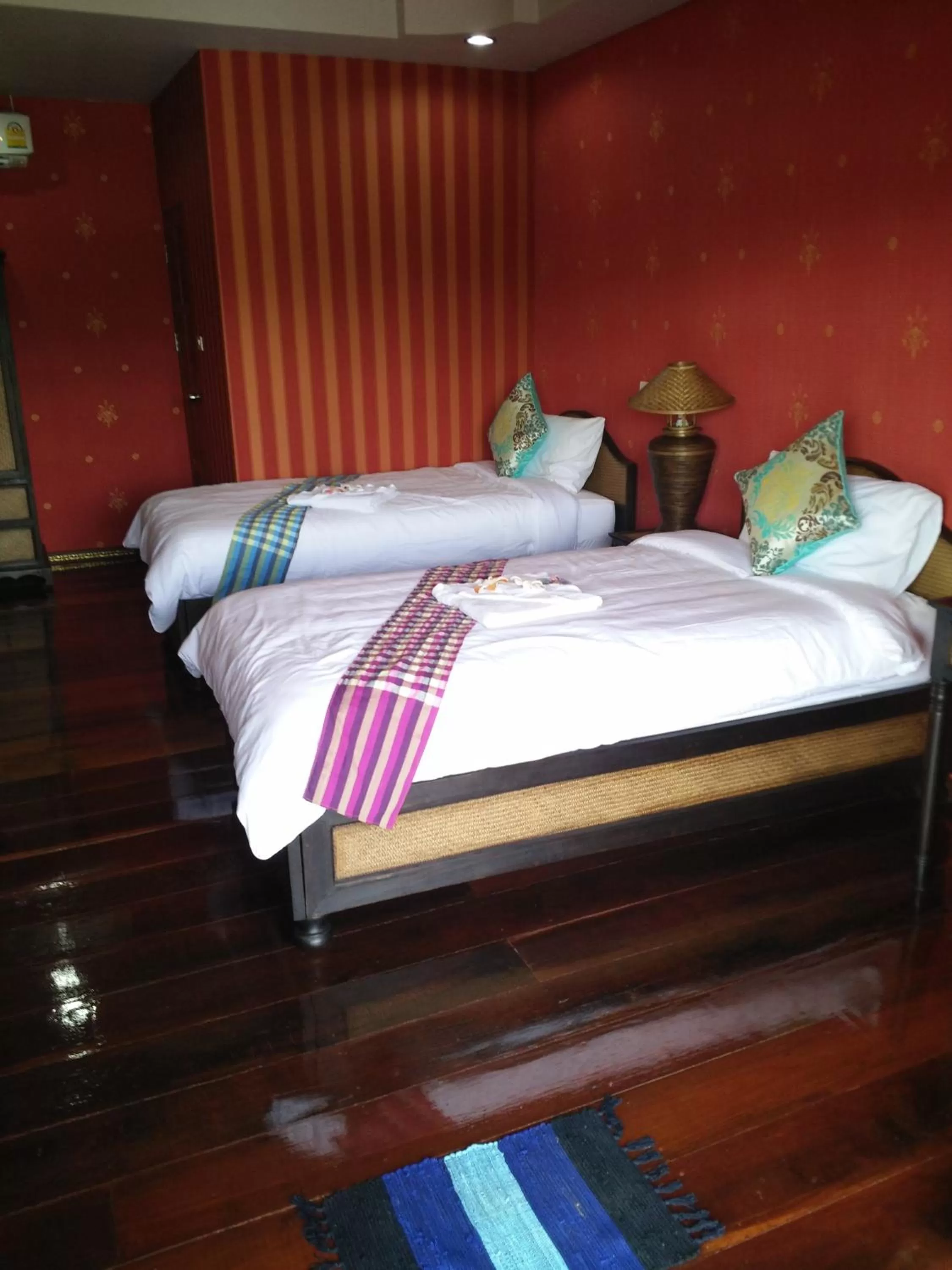 Bed in Baan Suan Thanwalai Khon Kaen