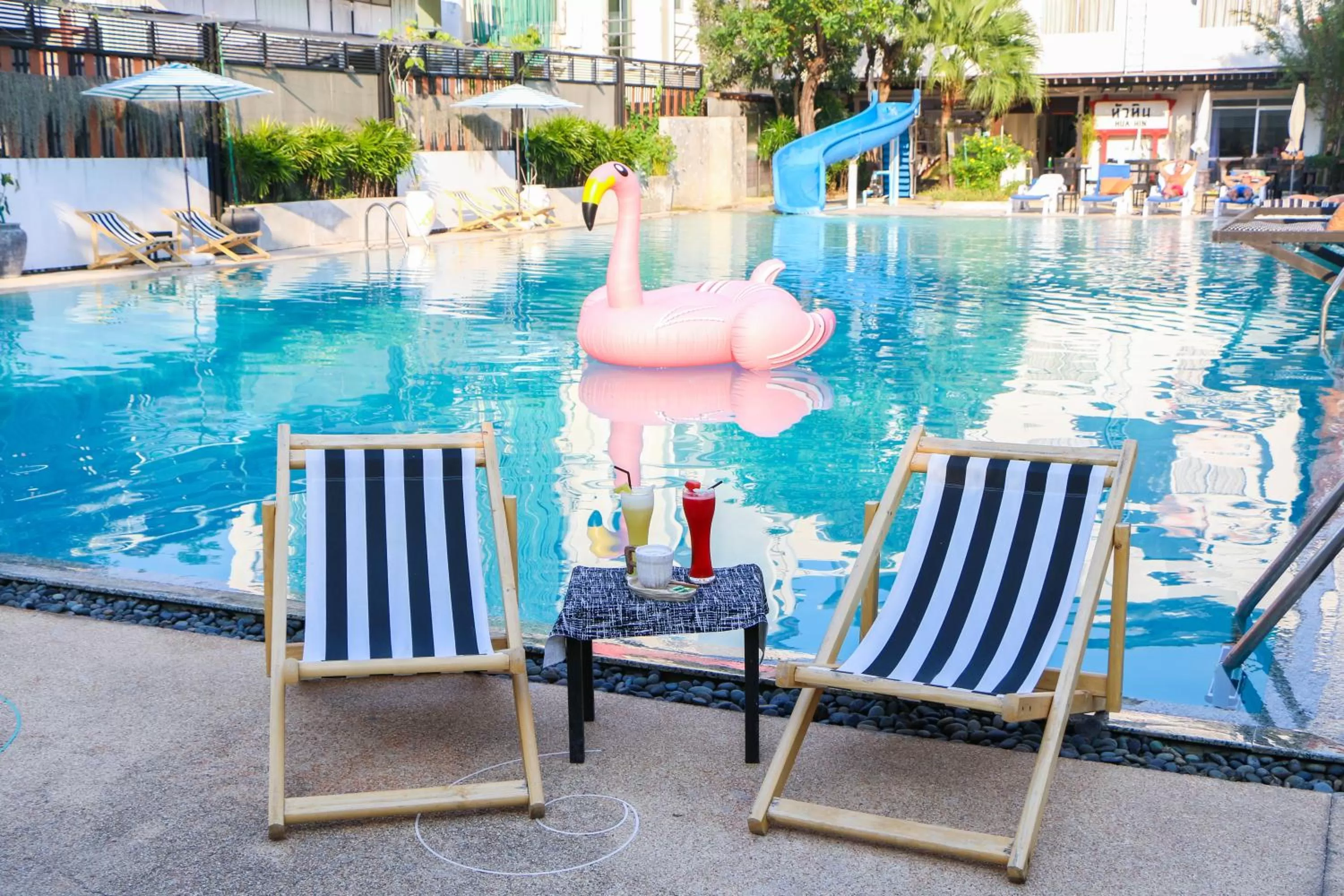 Swimming pool in My Way Hua Hin Music Hotel SHA Extra Plus