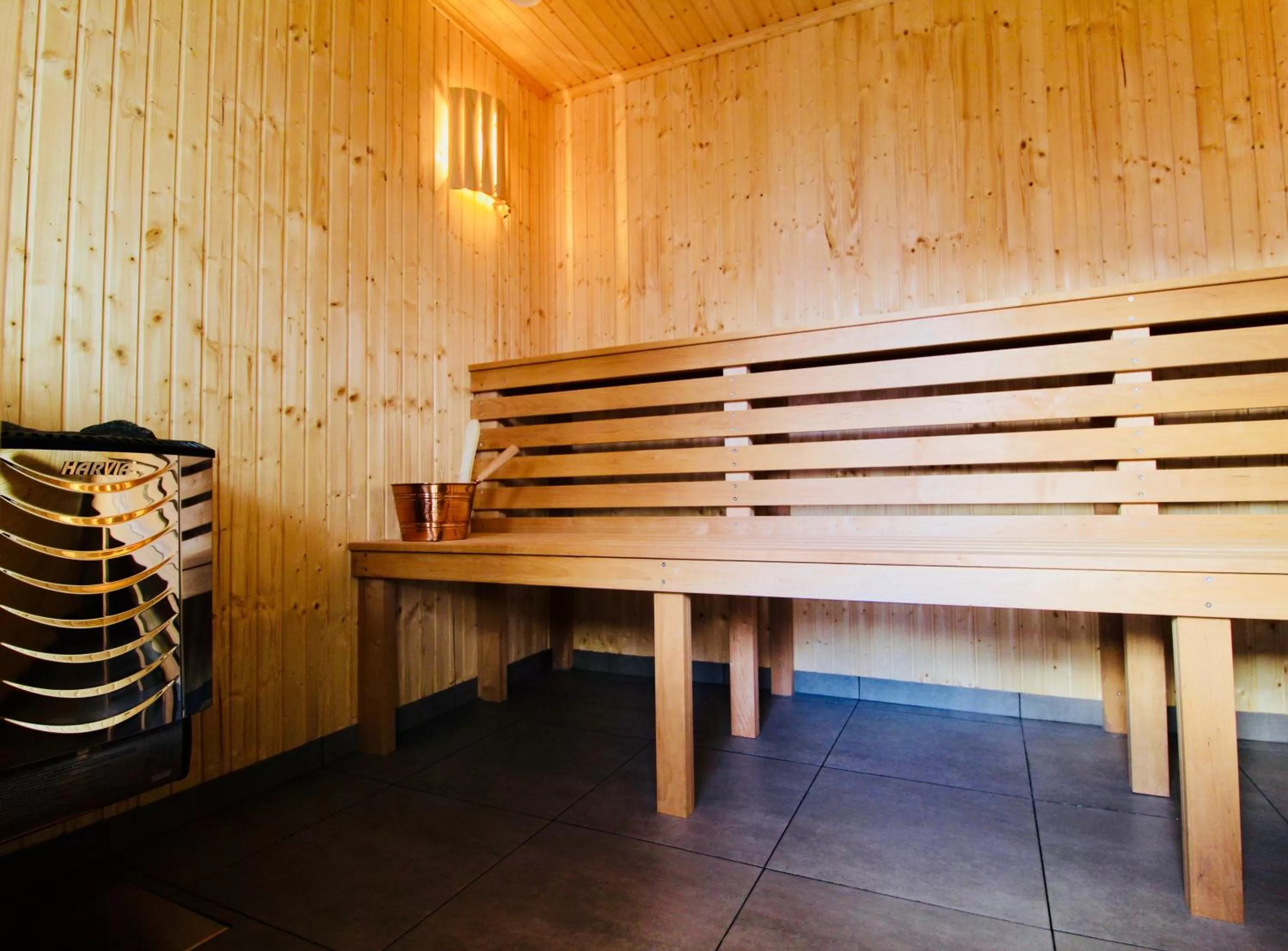 Sauna in Easy Livin' Apartment Hotel