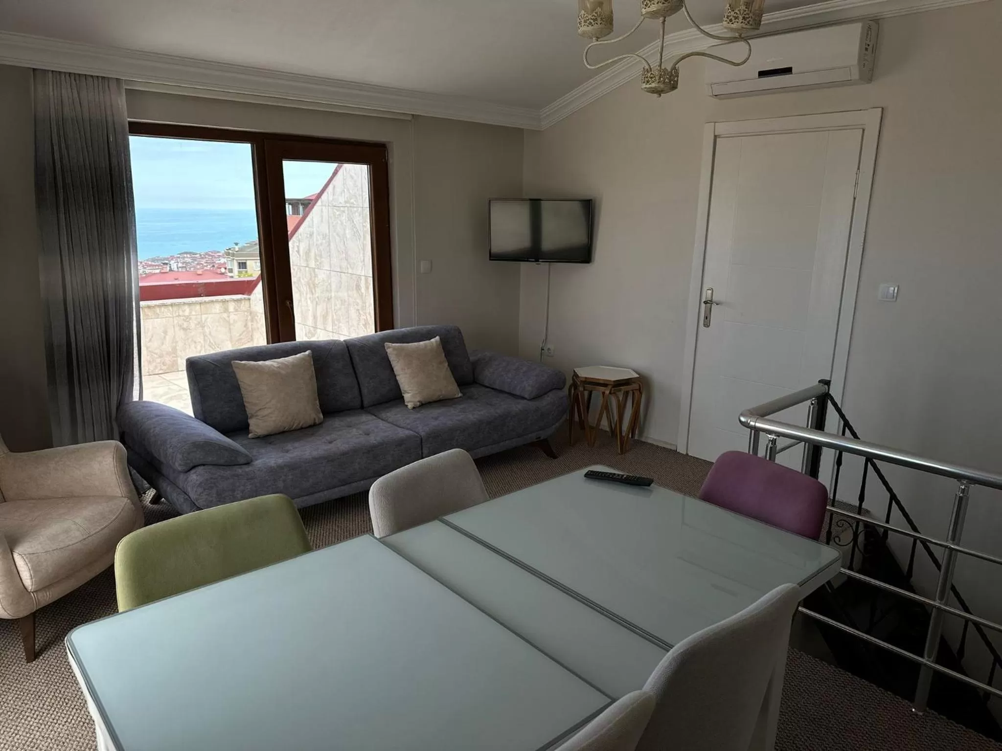 Seating Area in Bikka&Asell Suite Hotel