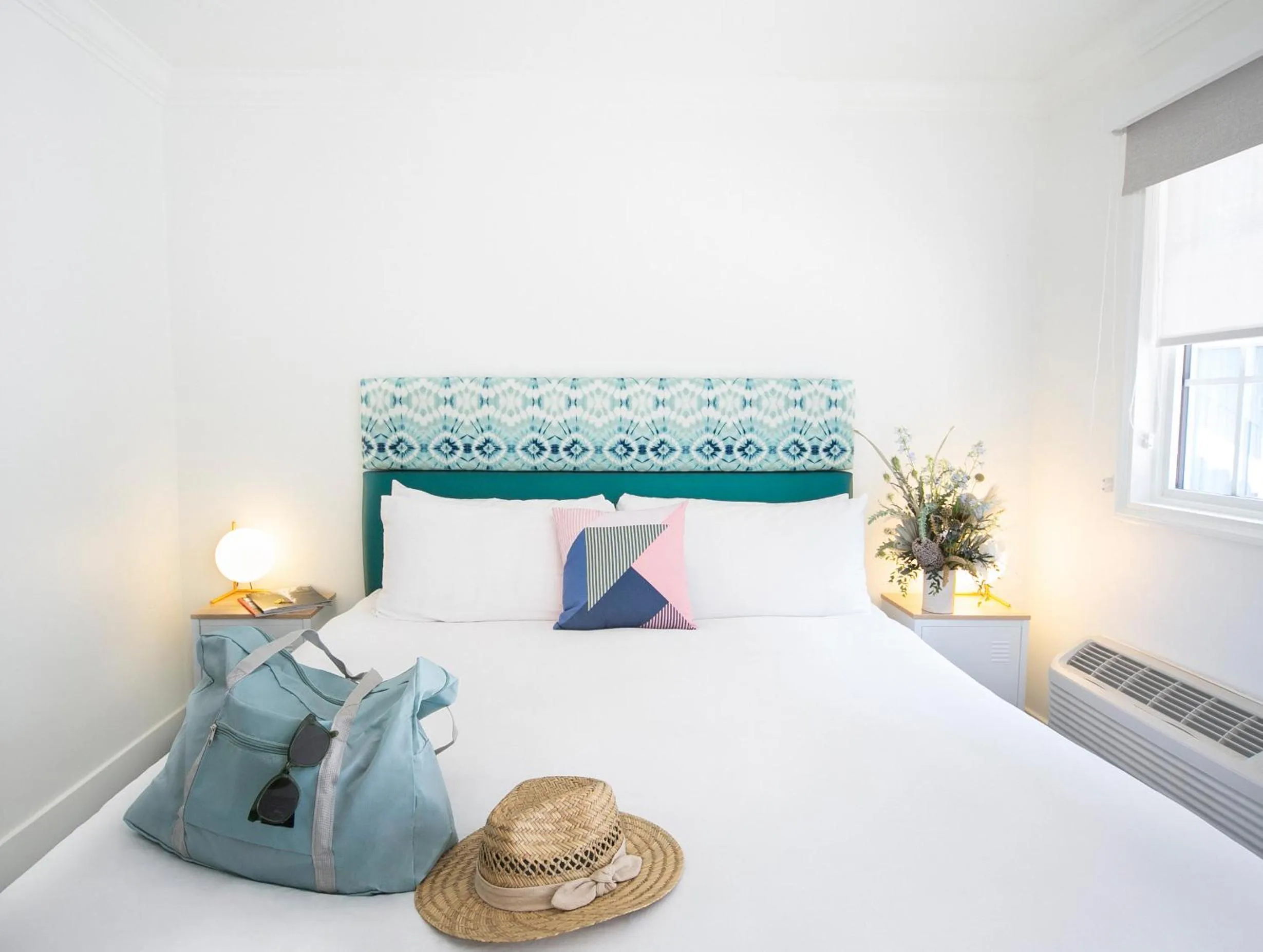 Bed in Bellanca Hotel