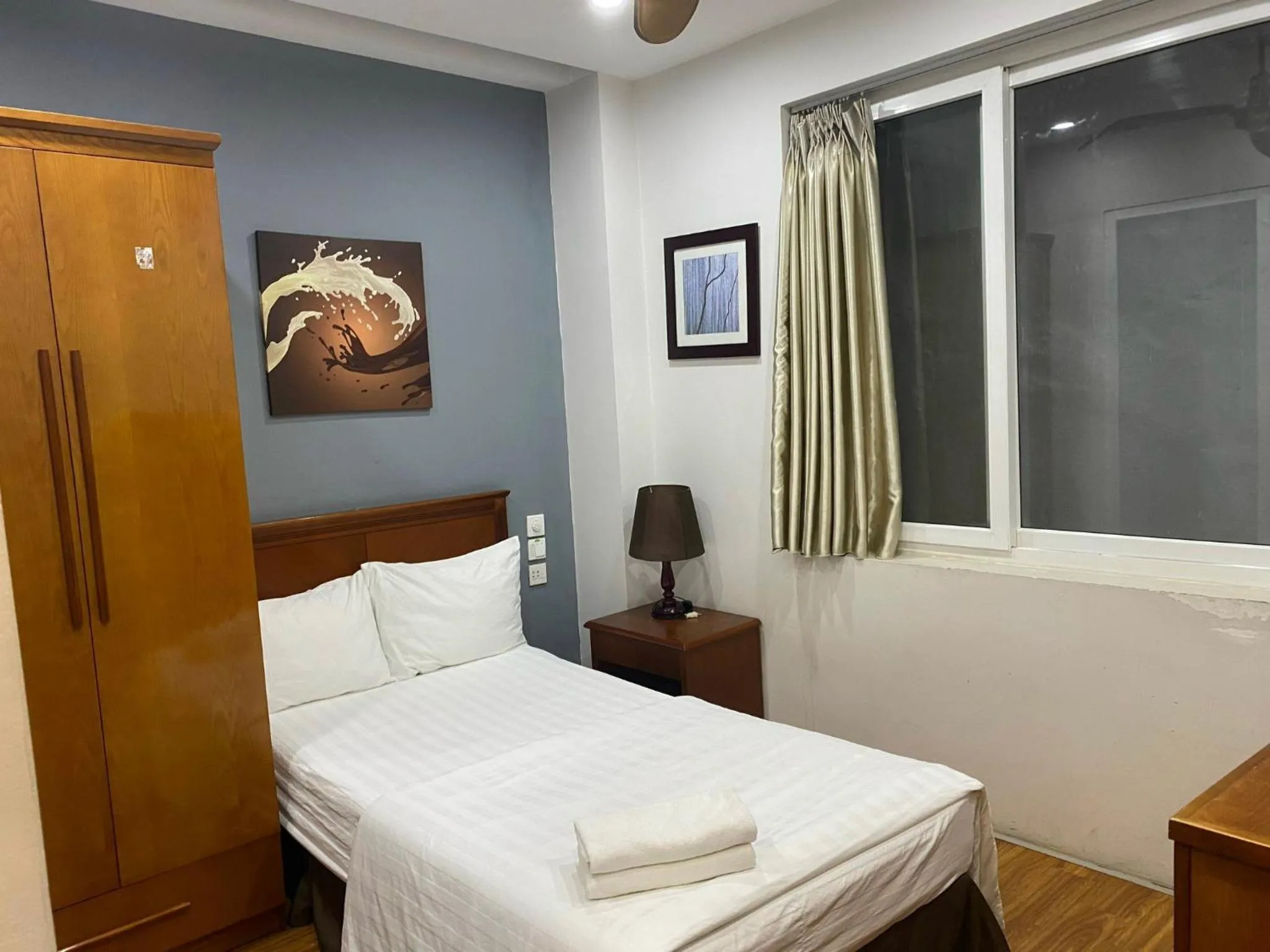 Bed in V-Studio Apartment 3