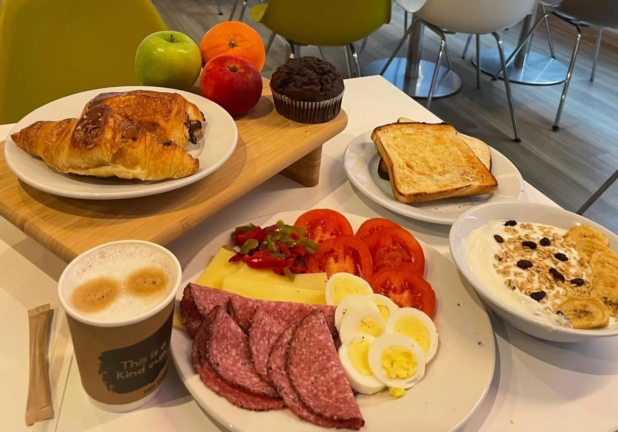 Breakfast in ibis budget Belfast City Centre