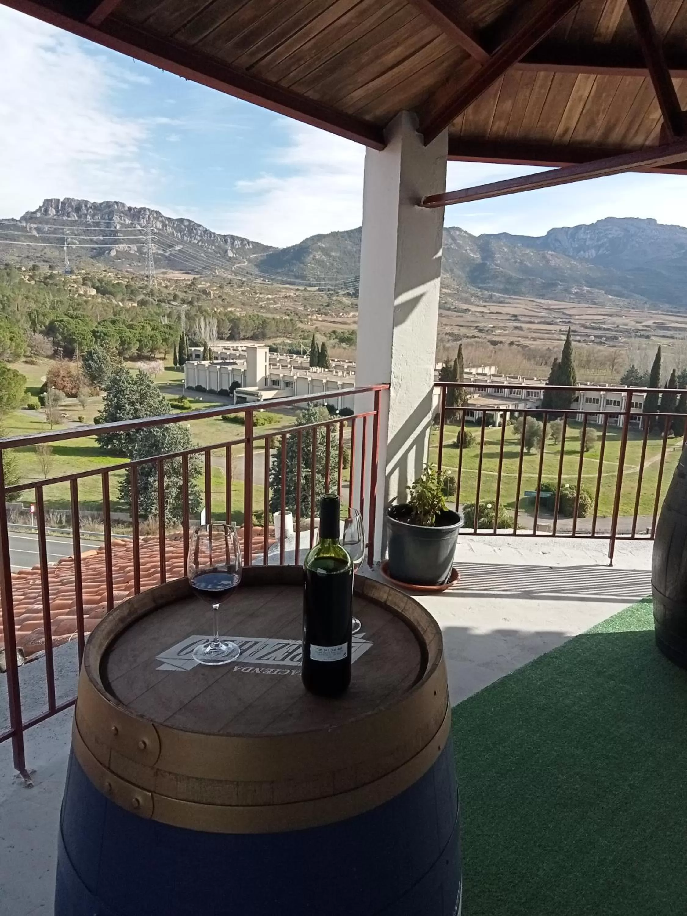 Natural landscape in Portal De La Rioja