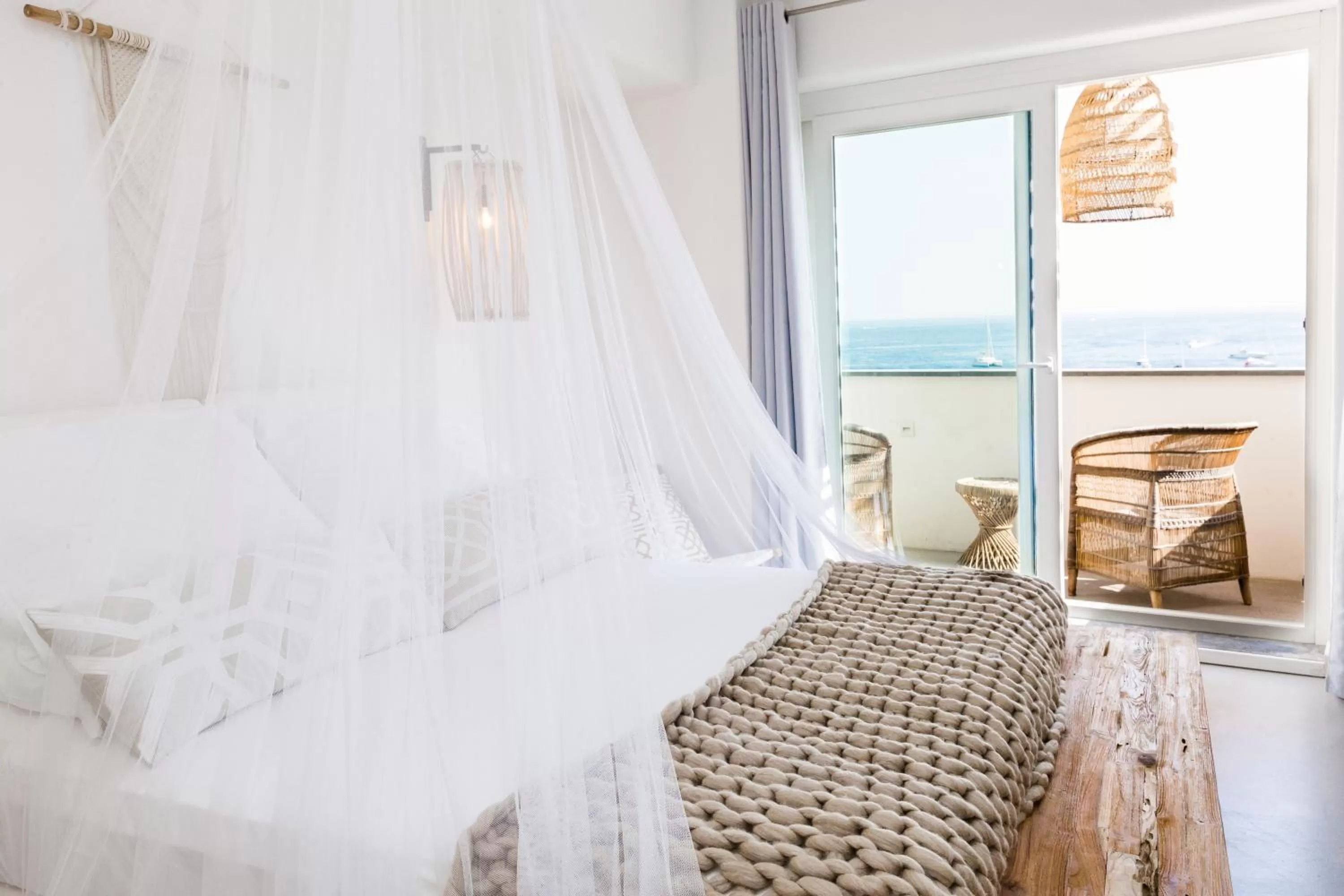 Balcony/Terrace, Bed in San Michele