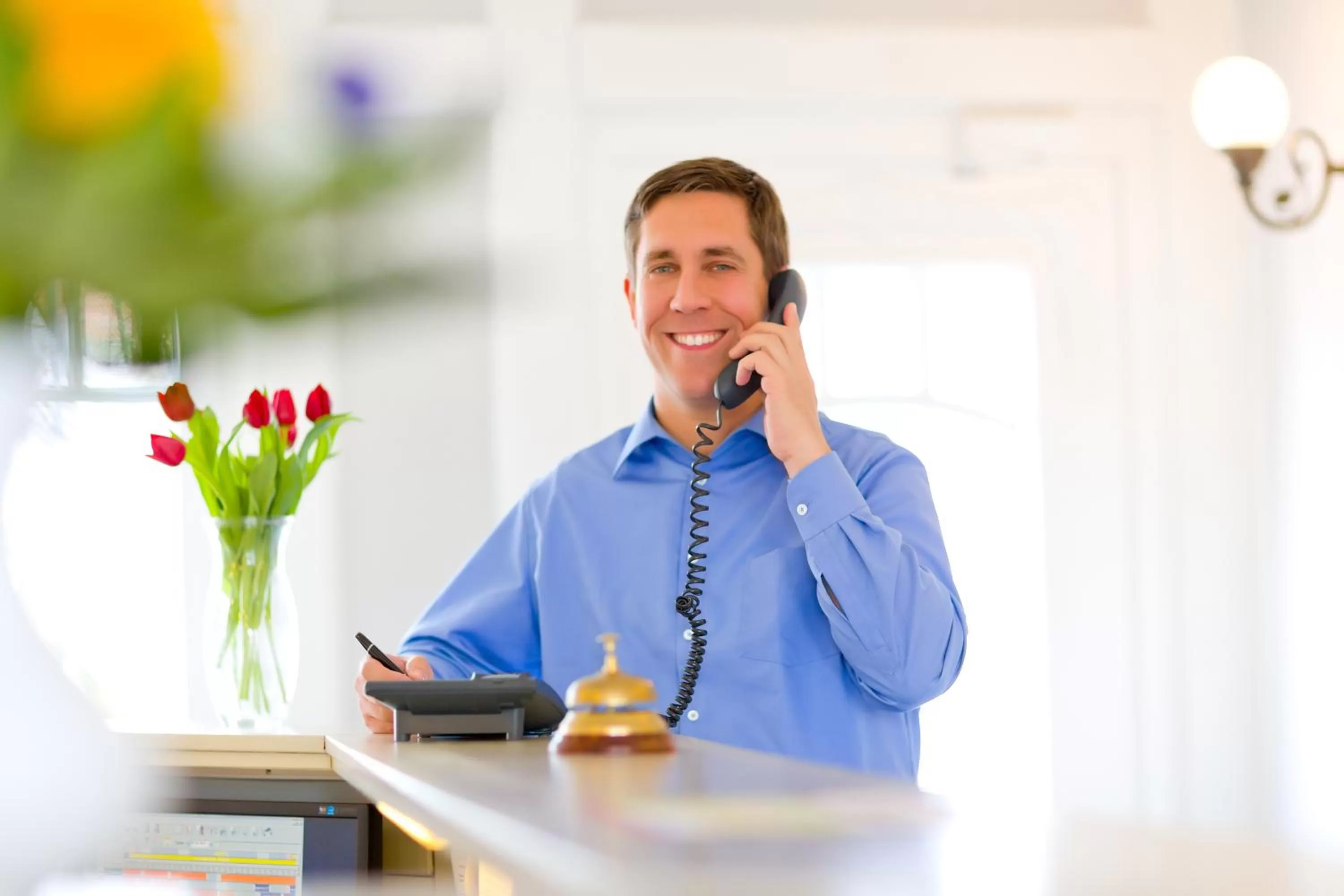 Lobby or reception in Hotel Garni Getreuer Eckart