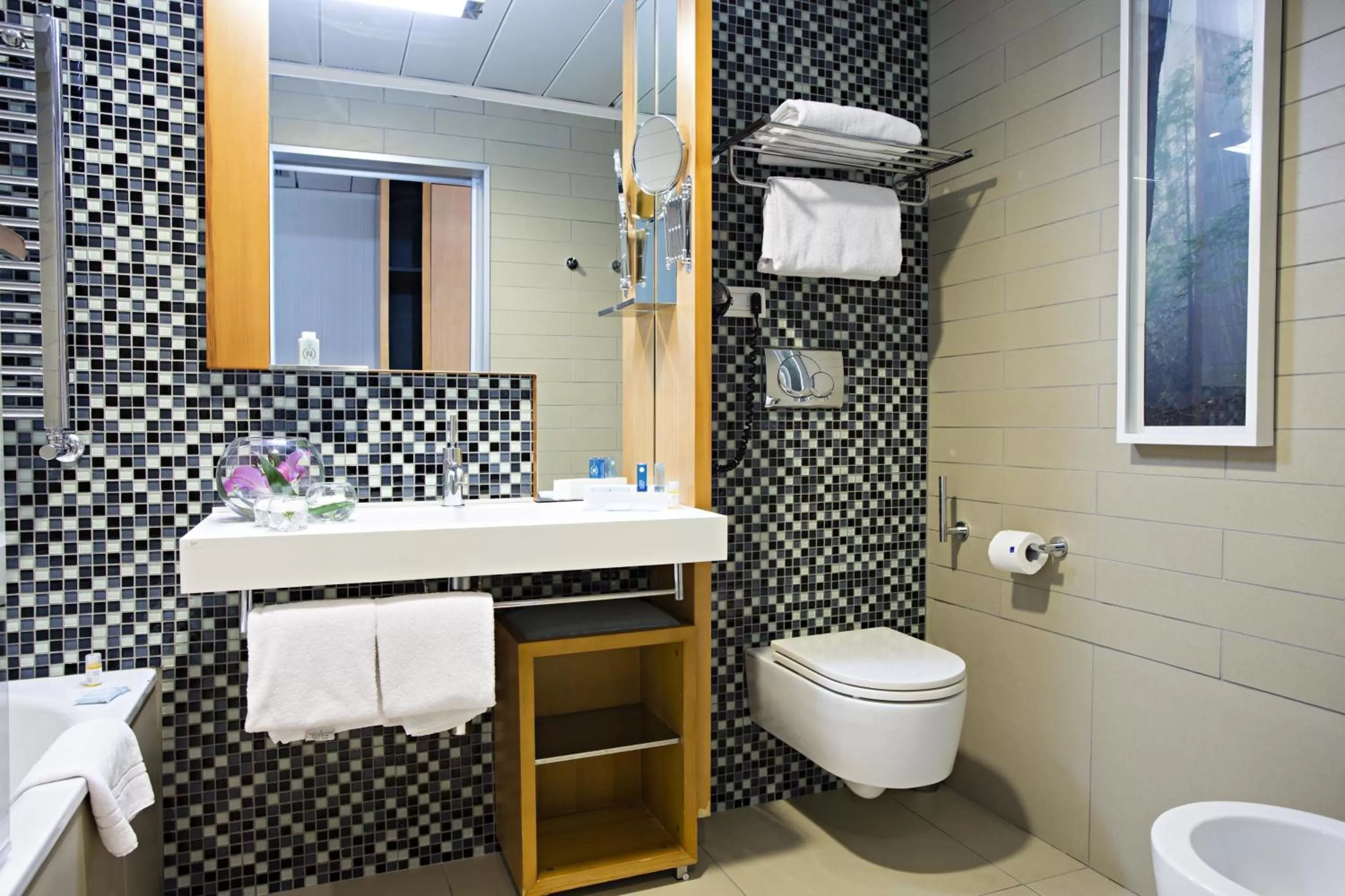 Bathroom in Novotel Roma Eur