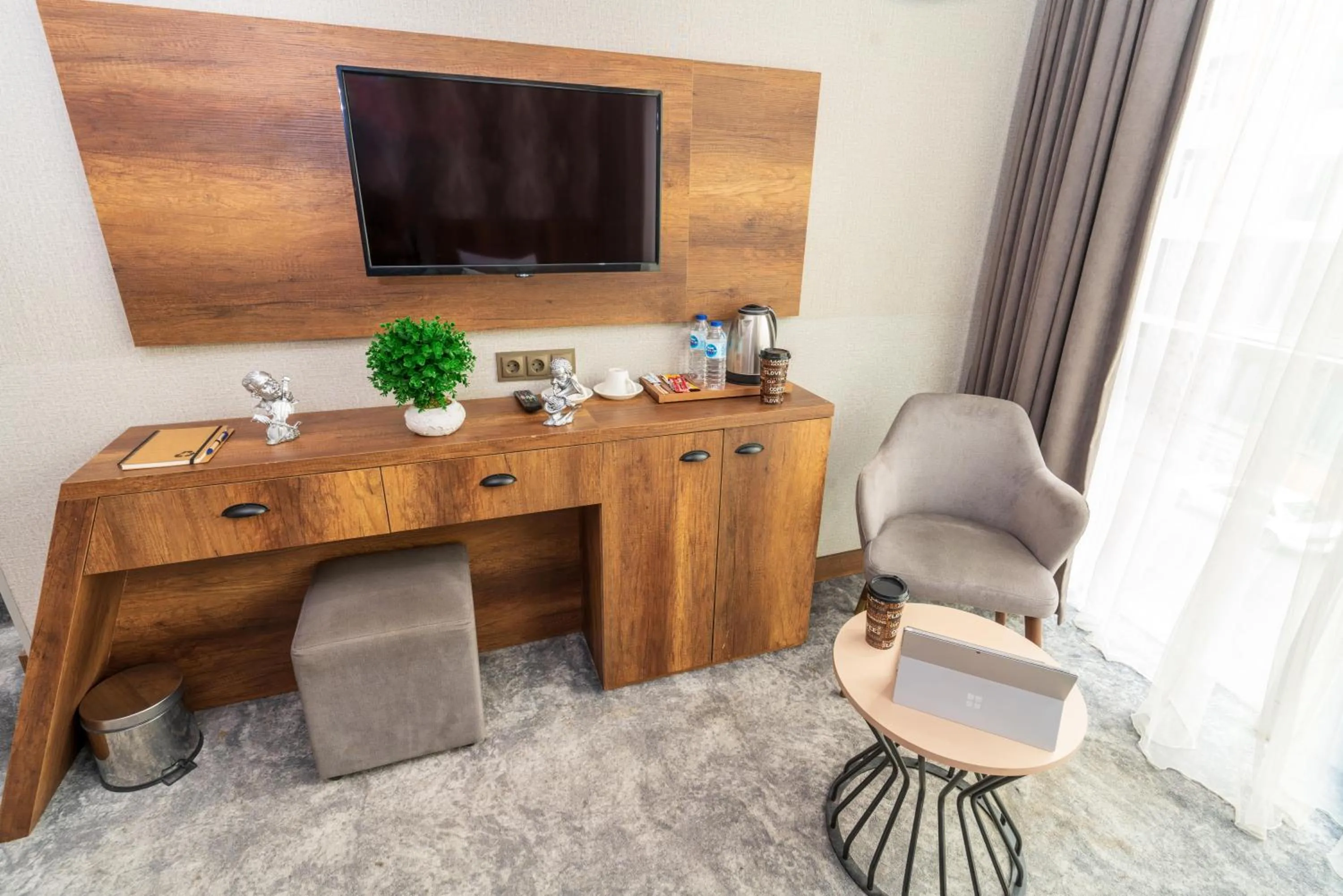 Seating area in Istanbul Airport Express Hotel