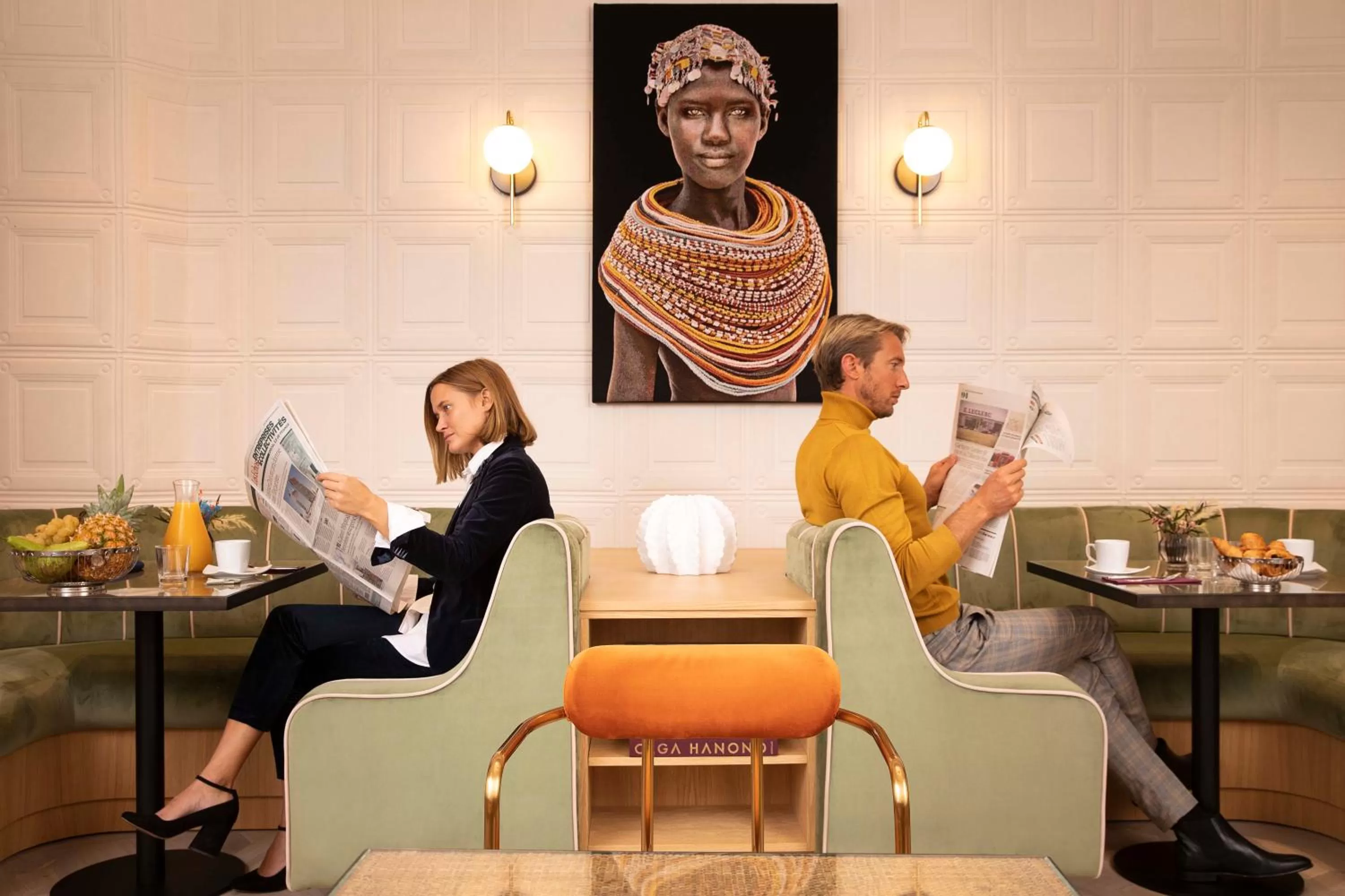 Lounge or bar in Hotel Phileas Lazare & Spa - Opera