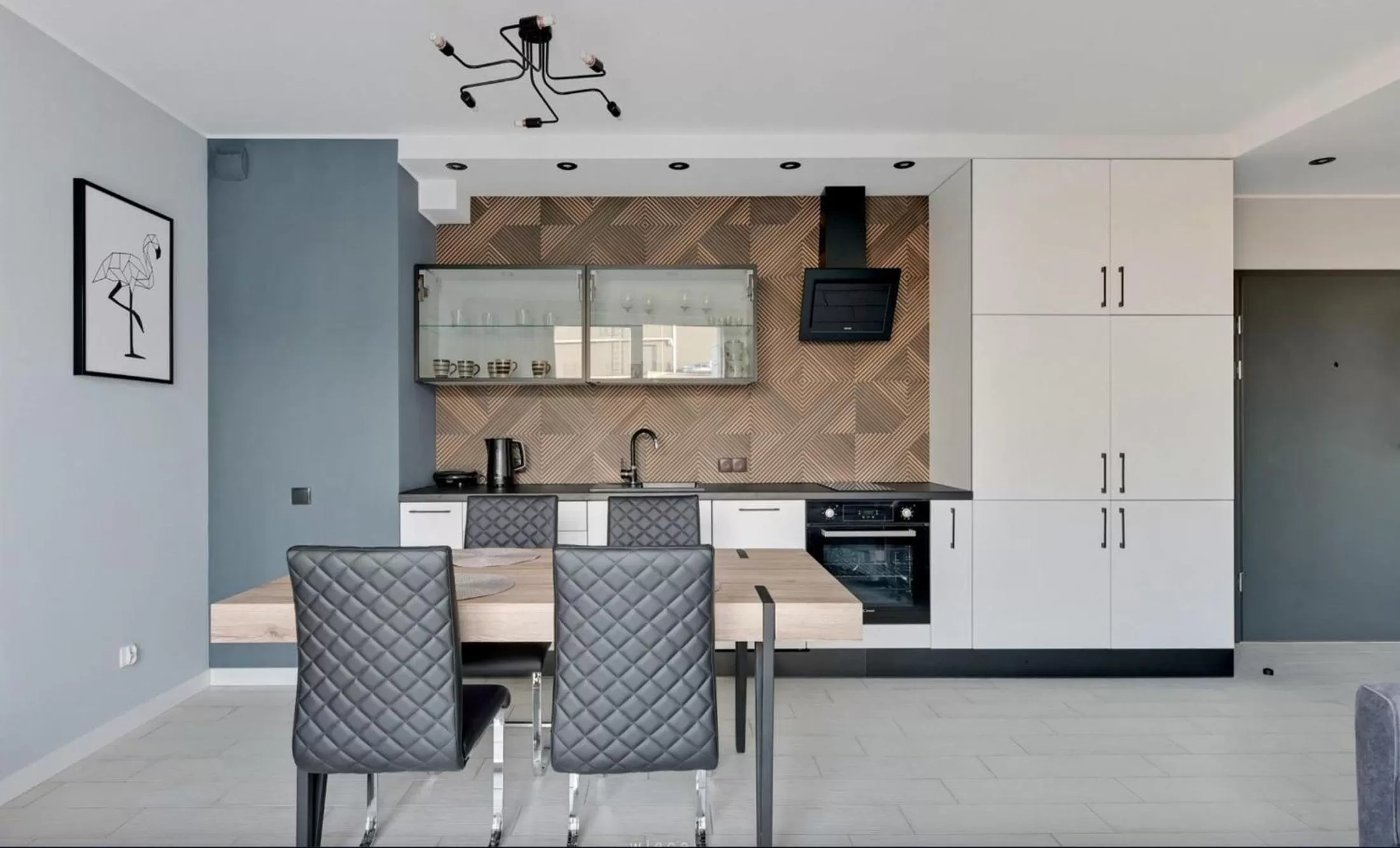 Kitchen or kitchenette in RentPlanet - Apartamenty Chlebova