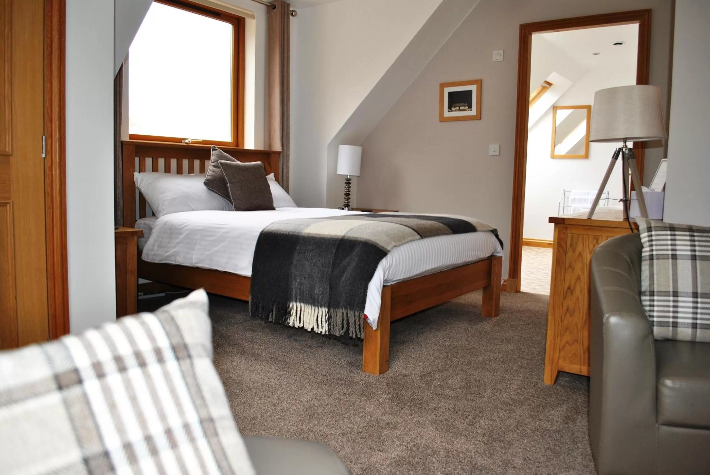 Bed in Orchard House Bed and Breakfast