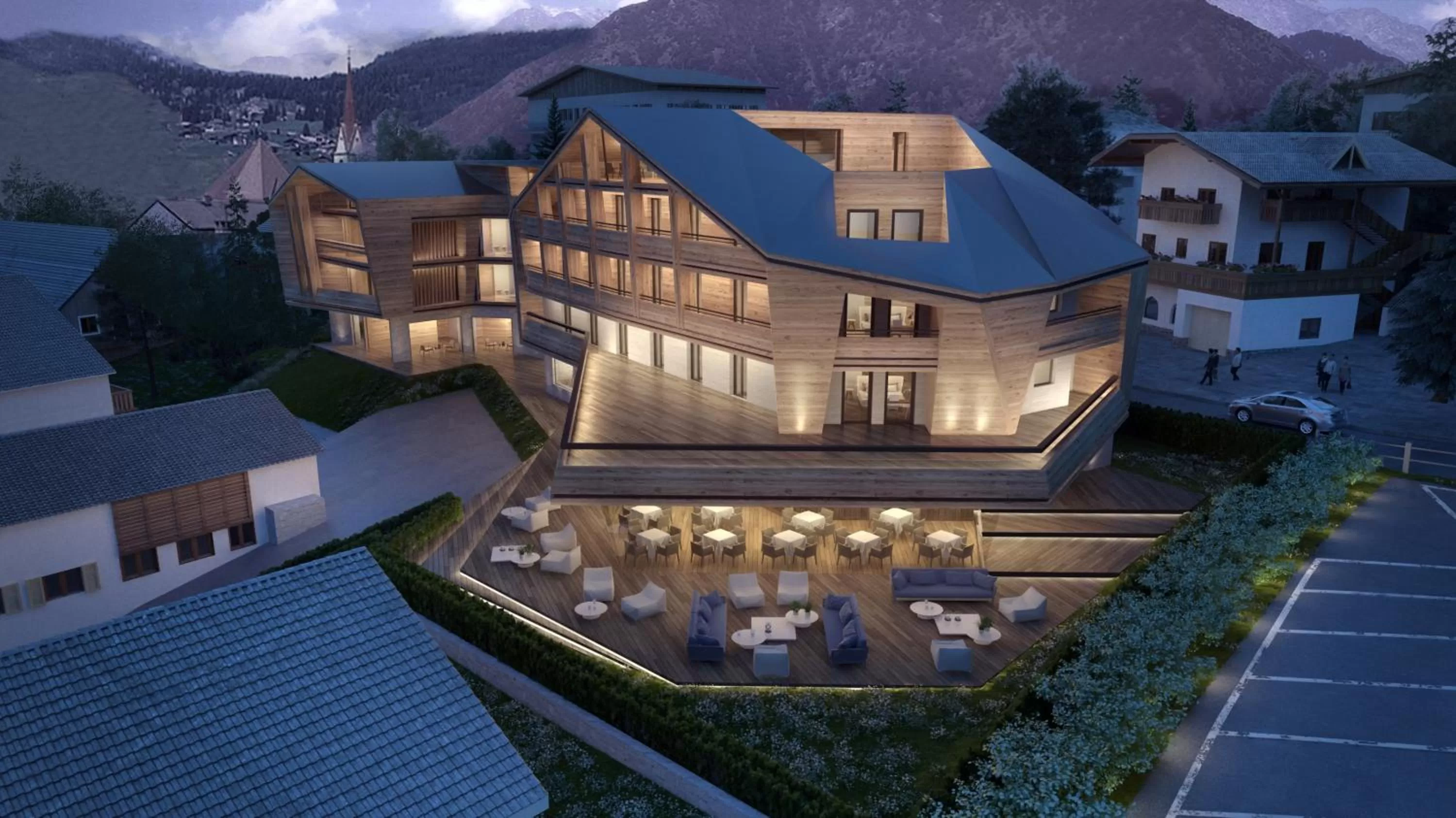 Facade/entrance in Linder Cycling Hotel