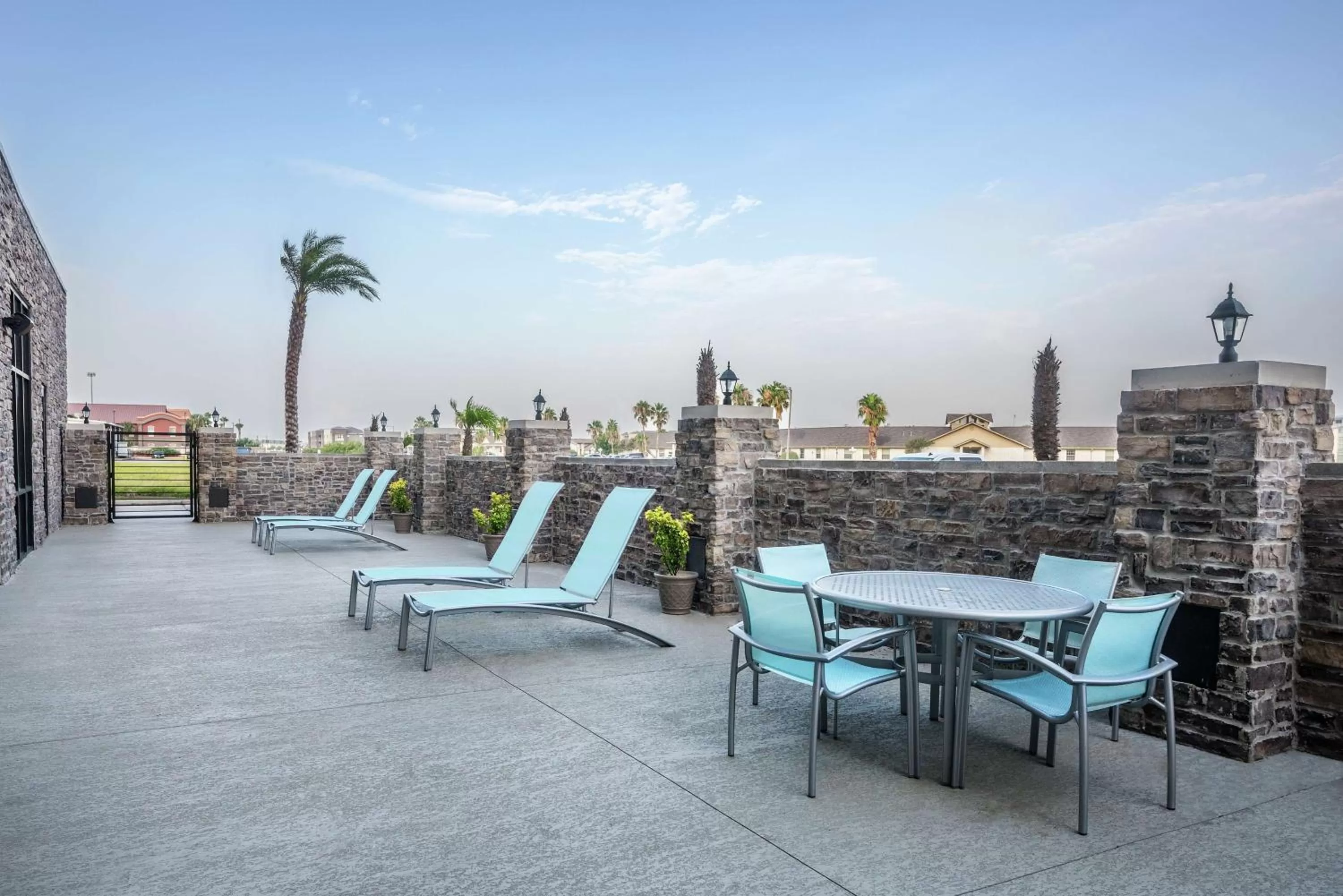 Patio in Hampton Inn & Suites By Hilton-Corpus Christi Portland,Tx